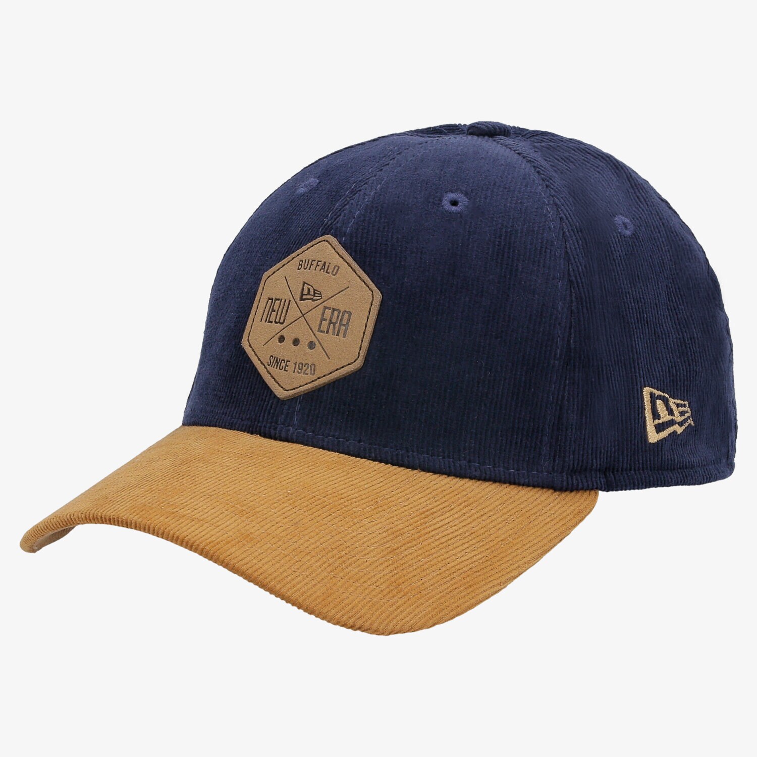 Czapka z daszkiem dla dzieci NEW ERA CZAPKA STRETCH HEX CORD NE NAV/WHE 80371419 GRANATOWY