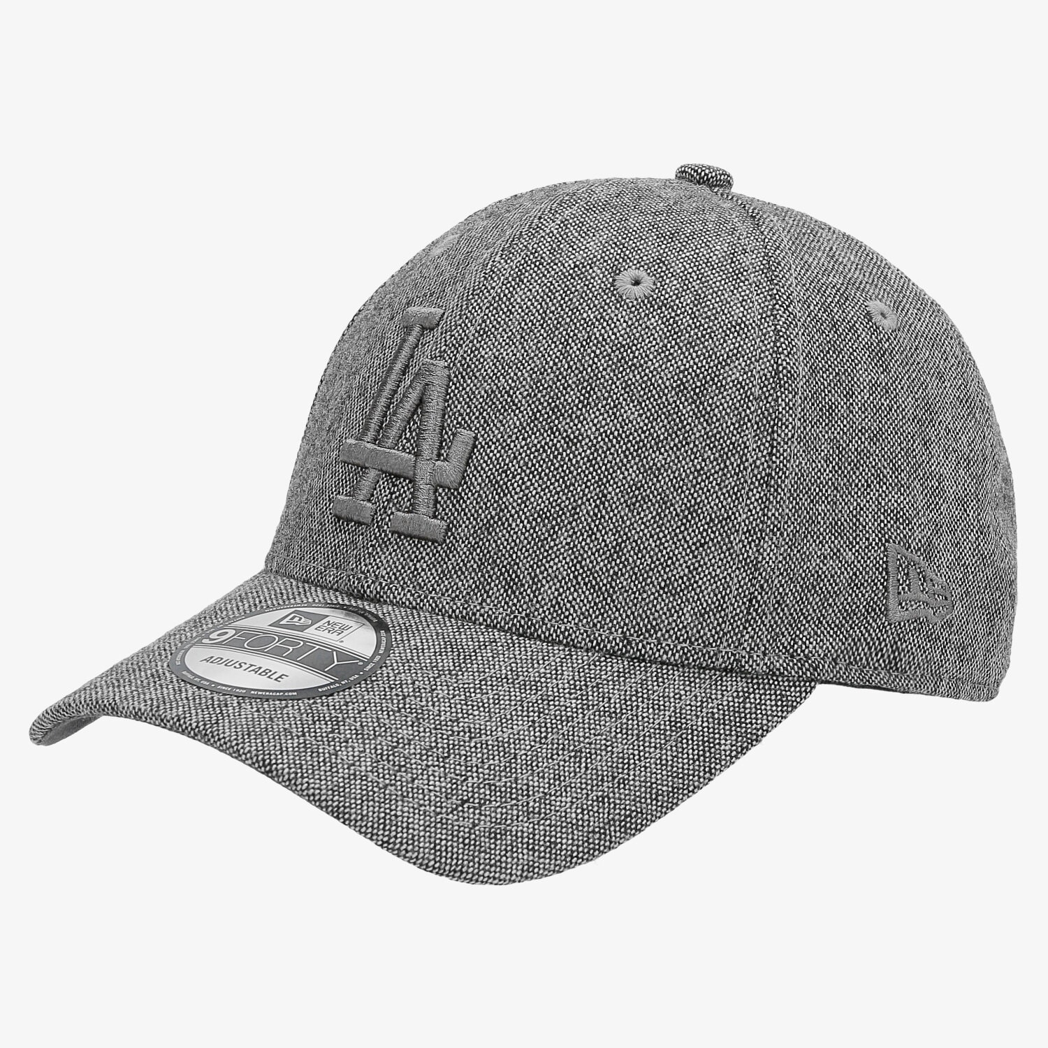 Czapka z daszkiem dla dzieci NEW ERA CZAPKA TWEED MLB LA DODGERS GRY 80371447 SZARY