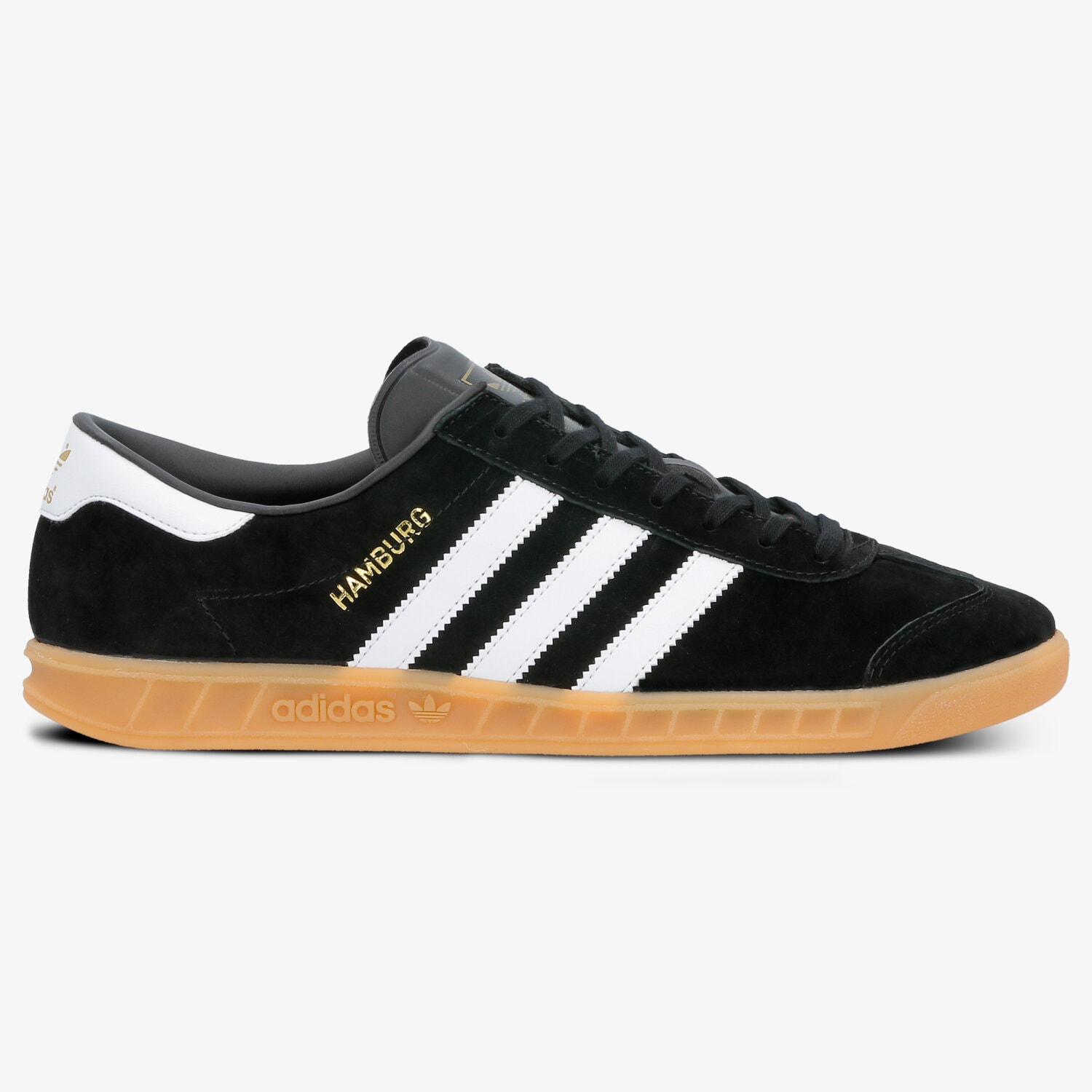 Buty sneakersy męskie ADIDAS HAMBURG S76696 CZARNY