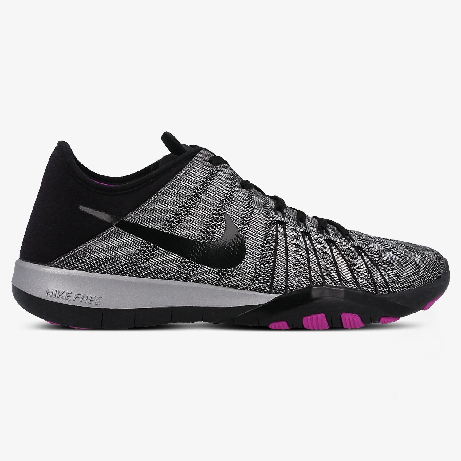 NIKE WMNS FREE TR 6 MTLC 849805-002 SREBRNY