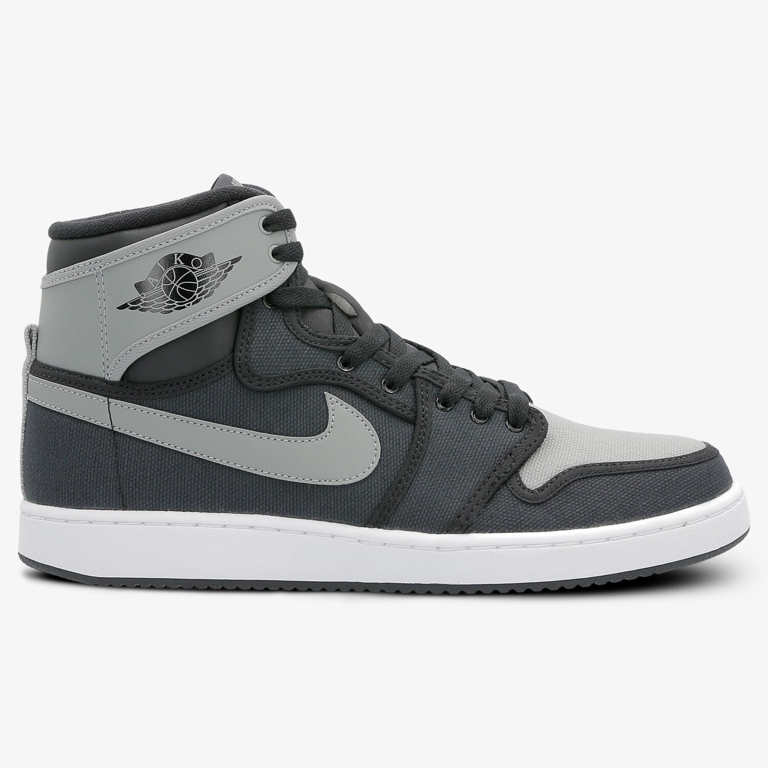 Buty sneakersy męskie NIKE AJ1 KO HIGH OG 638471003 SZARY