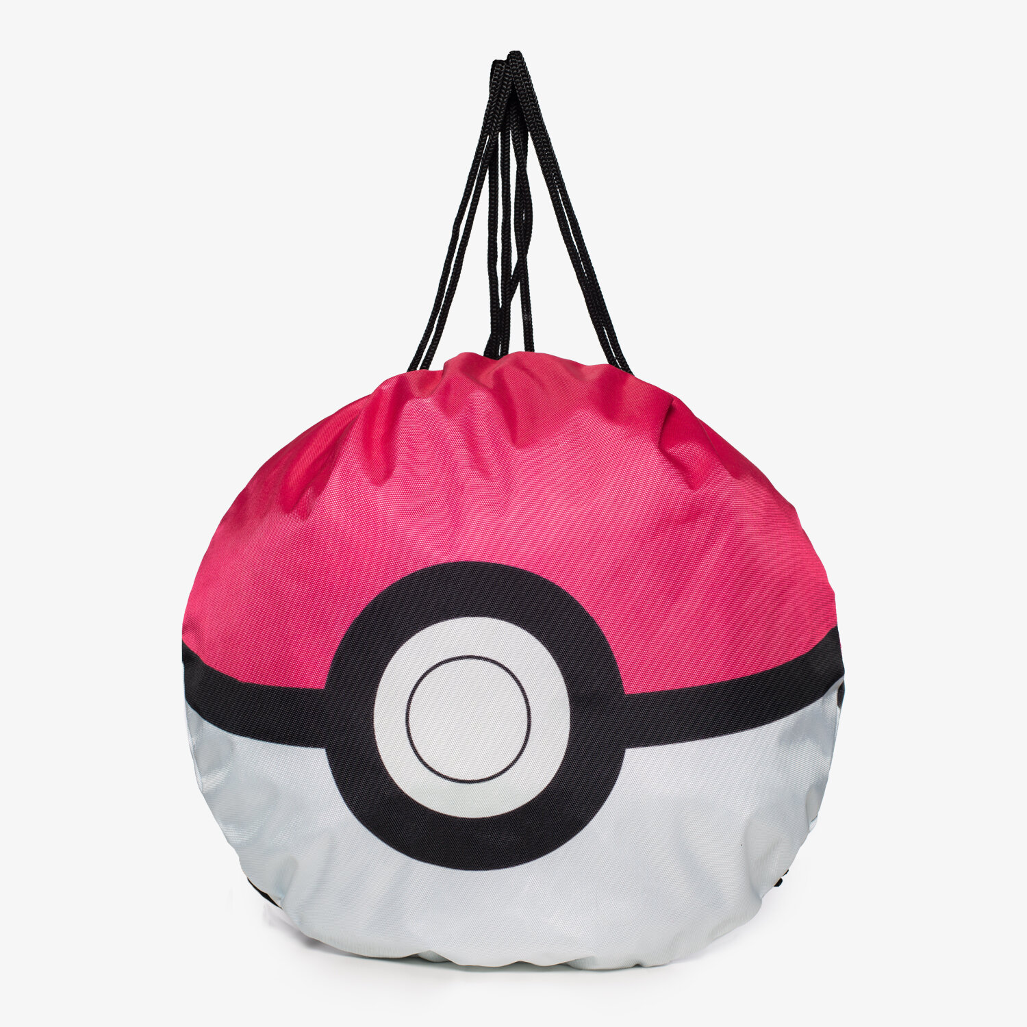 Worek damski na plecy HYPE WOREK POKEBALL HPOK059 CZERWONY