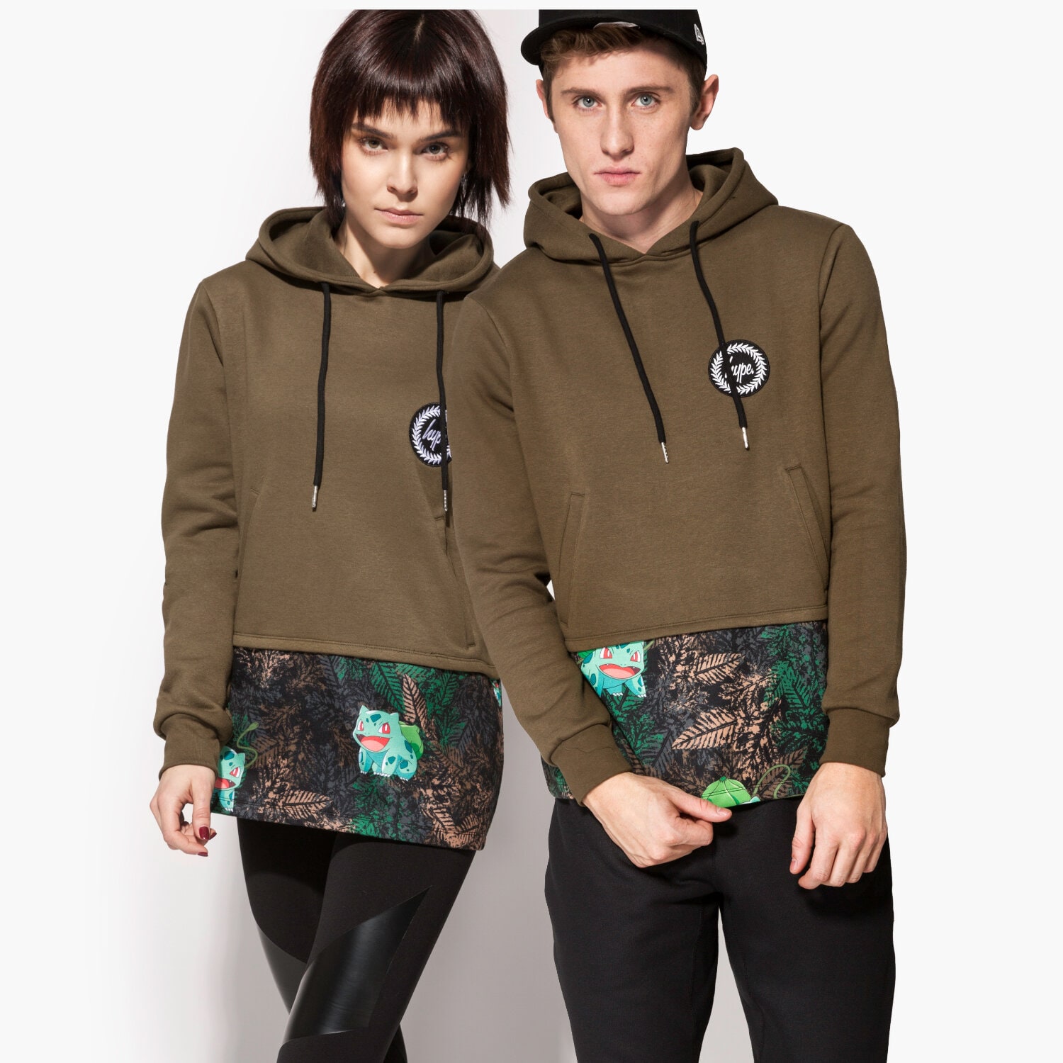 Bluza damska HYPE BLUZA BULBASAUR CAMO HPOK025 KHAKI