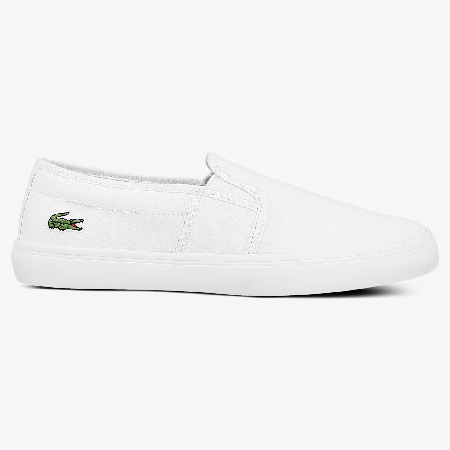 Damskie trampki, tenisówki LACOSTE GAZON BL 2 732SPW0138001 BIAŁY