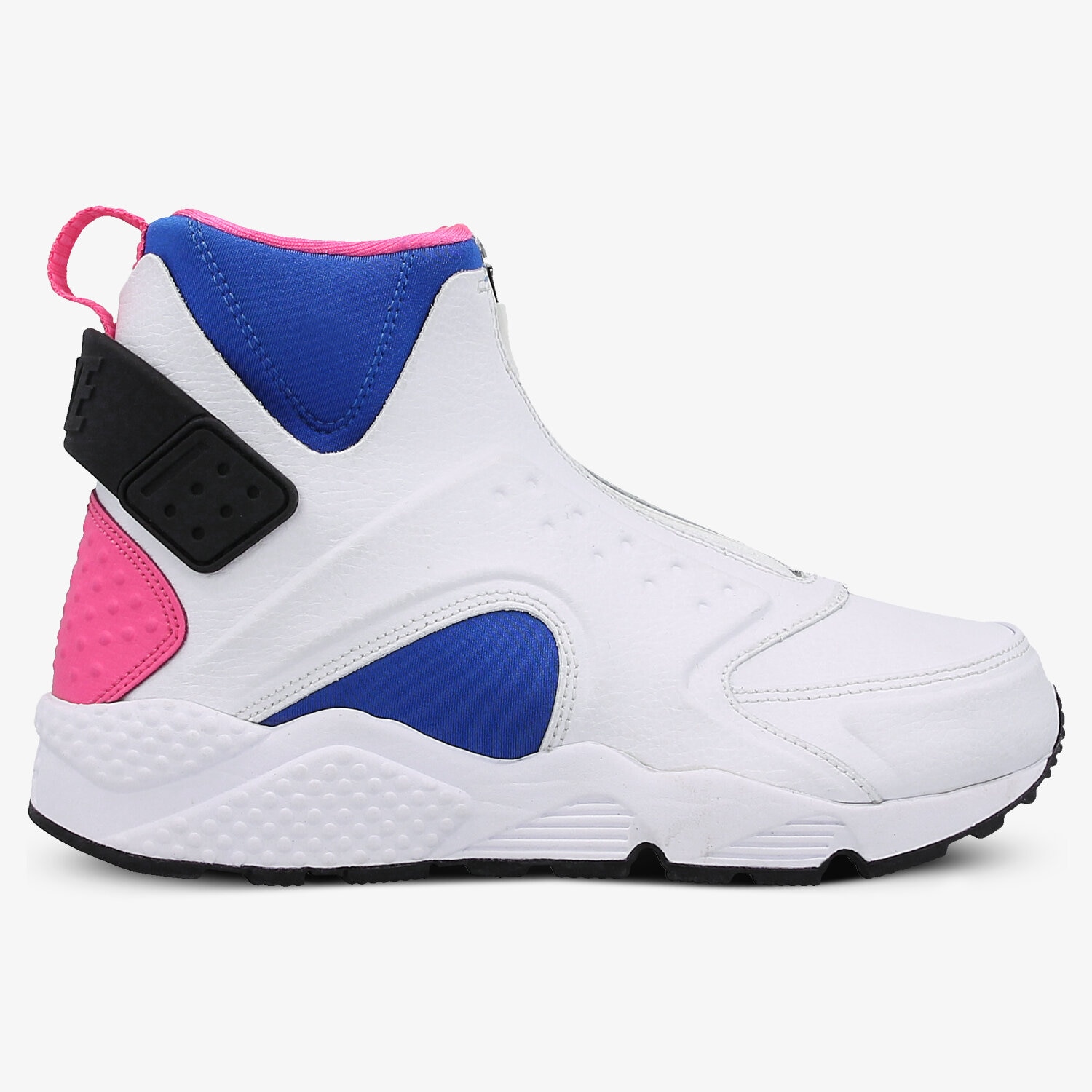 Buty sneakersy damskie NIKE W AIR HUARACHE RUN MID 807313100 BIAŁY
