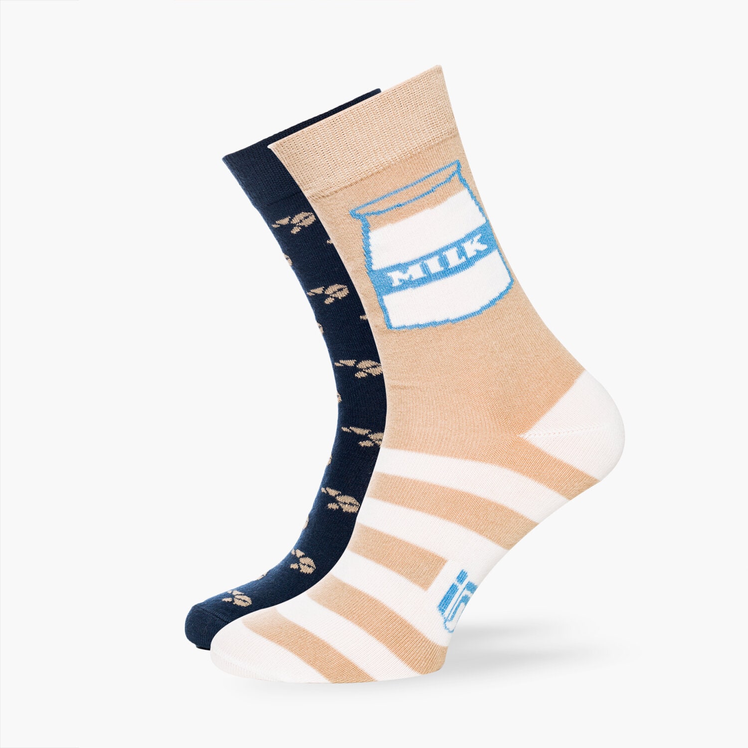 Skarpetki sportowe damskie SIZEER SKARPETY MILK AND COOKIE 2PPK SISK2204 MULTICOLOR