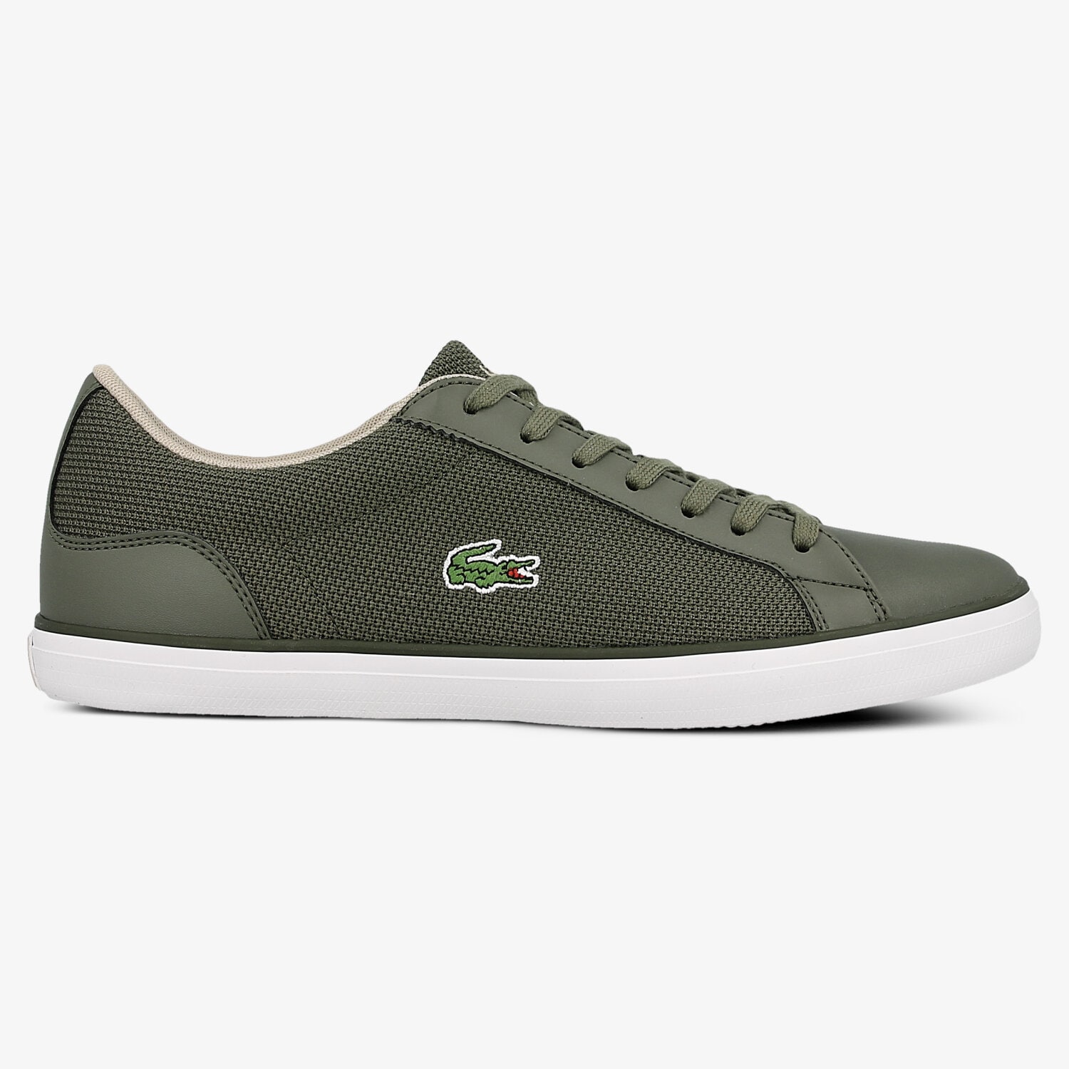 Buty sneakersy męskie LACOSTE LEROND 117 3 733CAM10341X5 KHAKI