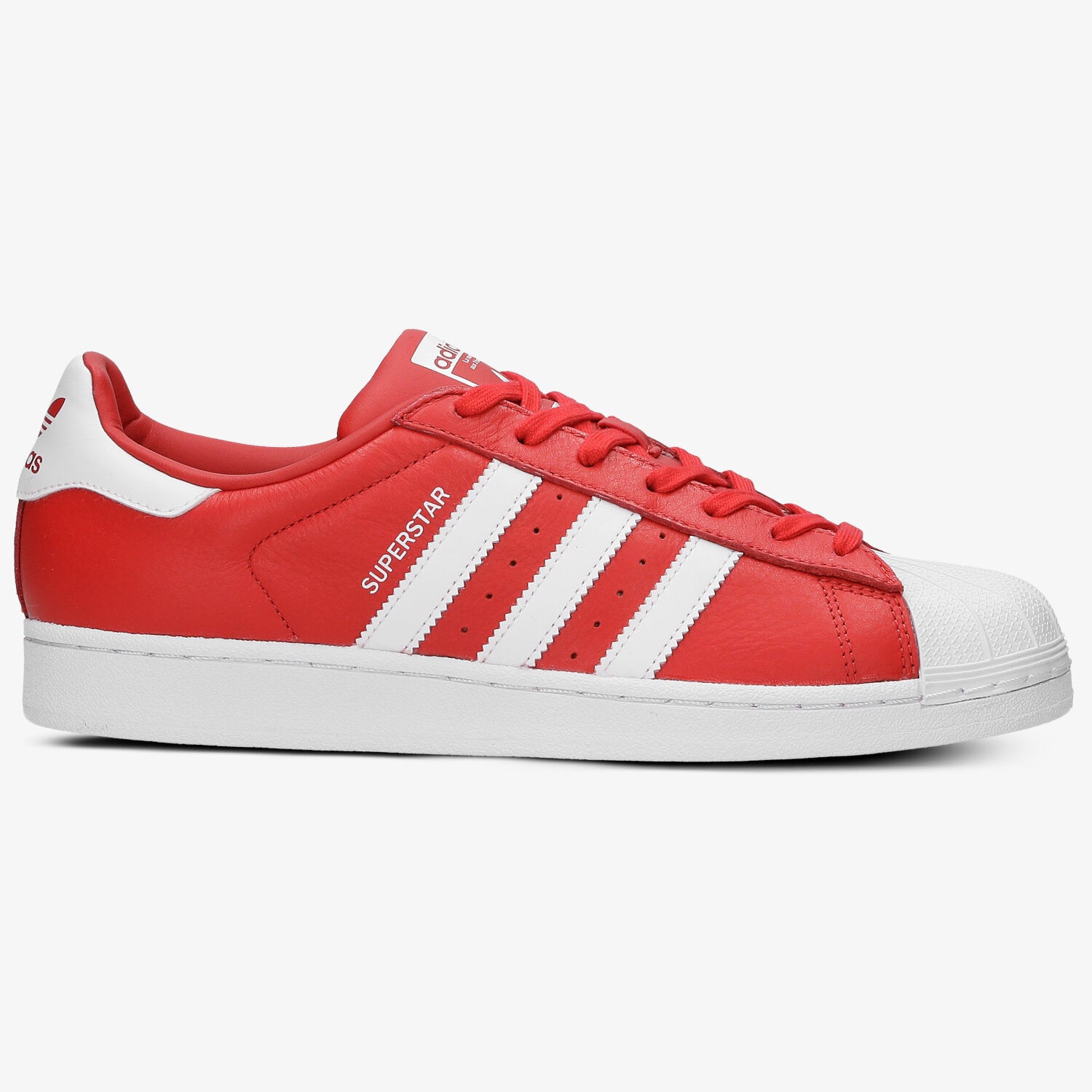 Buty sneakersy męskie ADIDAS SUPERSTAR BB2240 CZERWONY