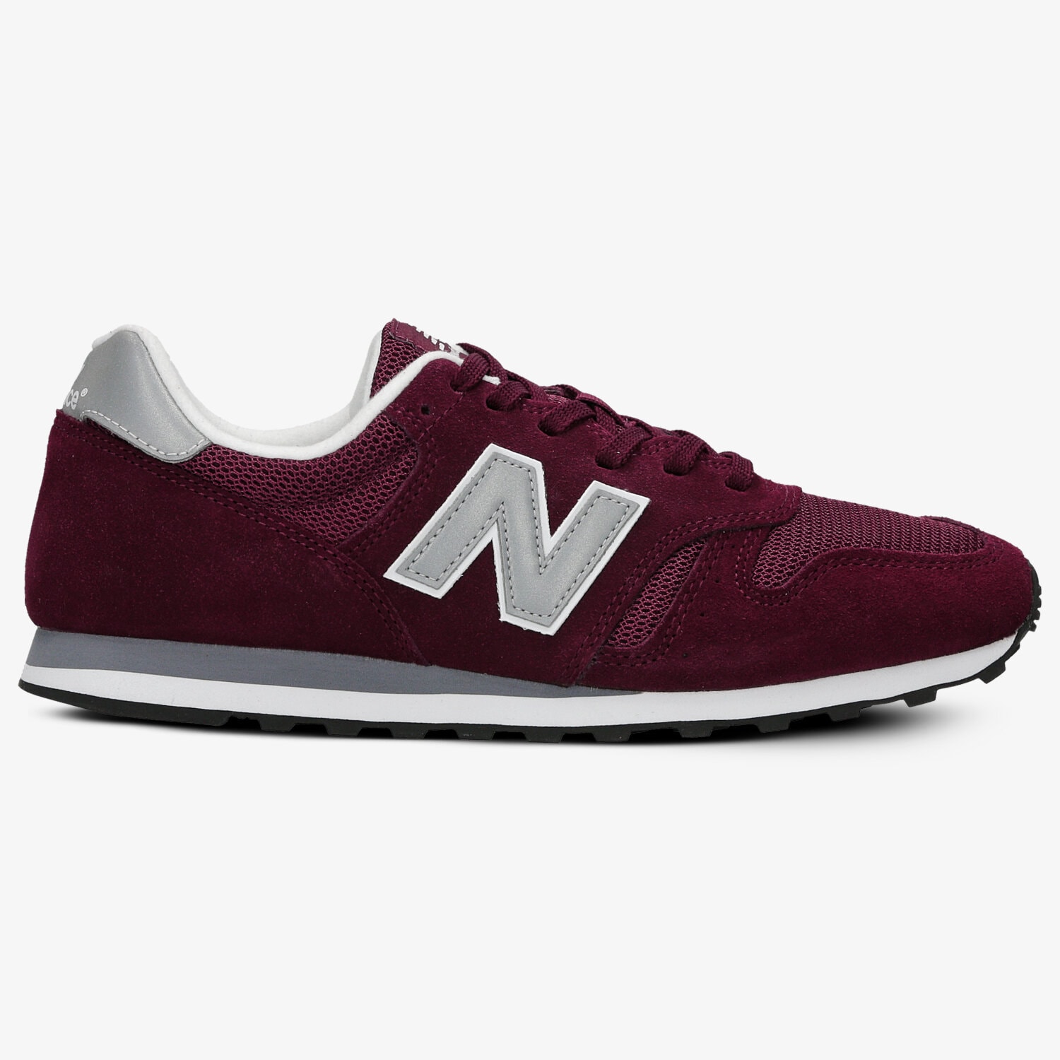 Buty sneakersy męskie NEW BALANCE ML373BN ML373BN BORDOWY