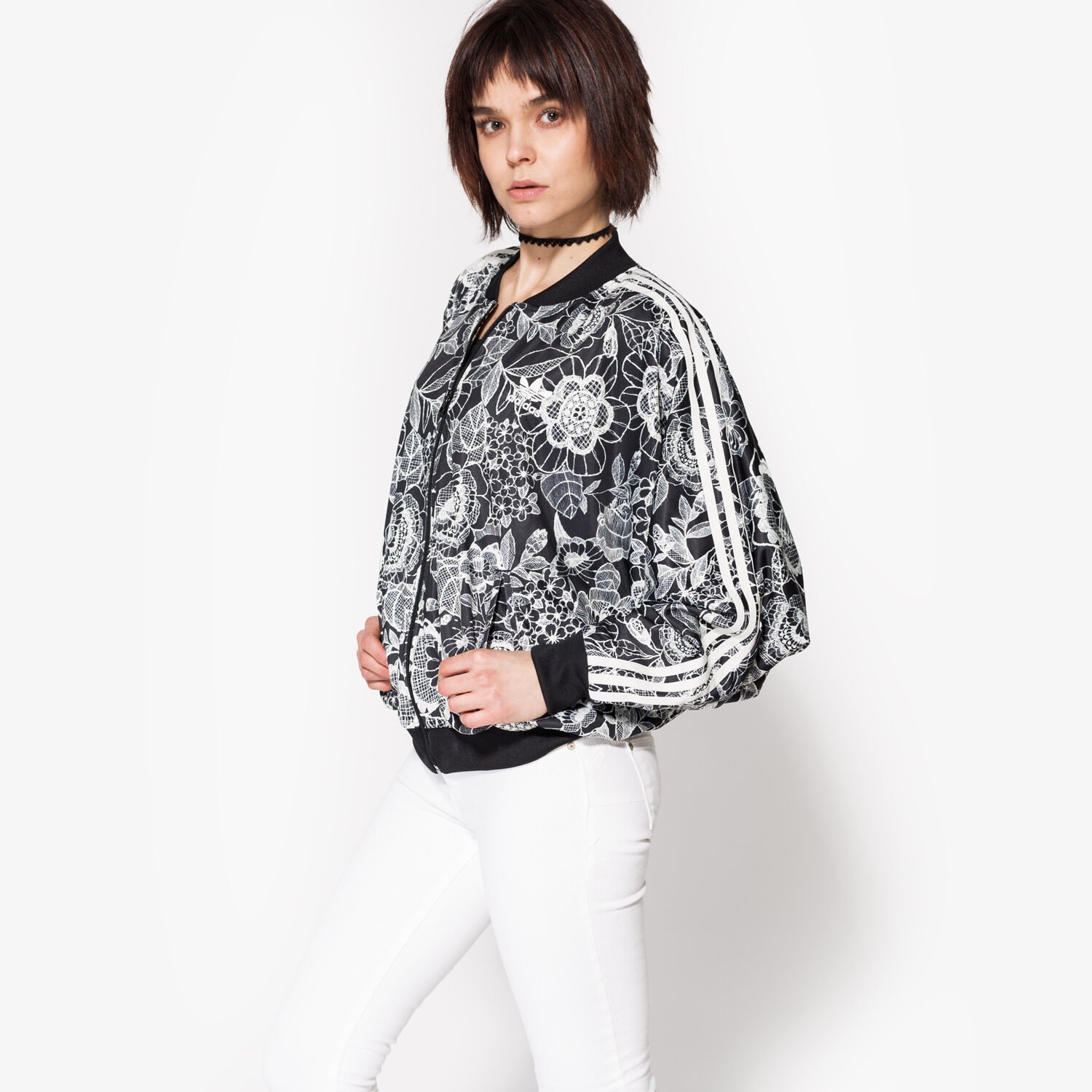Bluza damska ADIDAS BLUZA FLORIDO CAPE BP7181 CZARNY