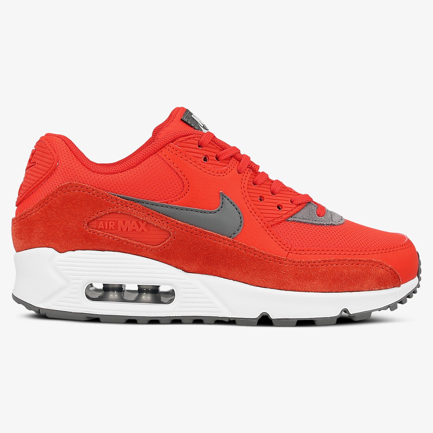 Buty sneakersy damskie NIKE WMNS AIR MAX 90 325213-801 CZERWONY