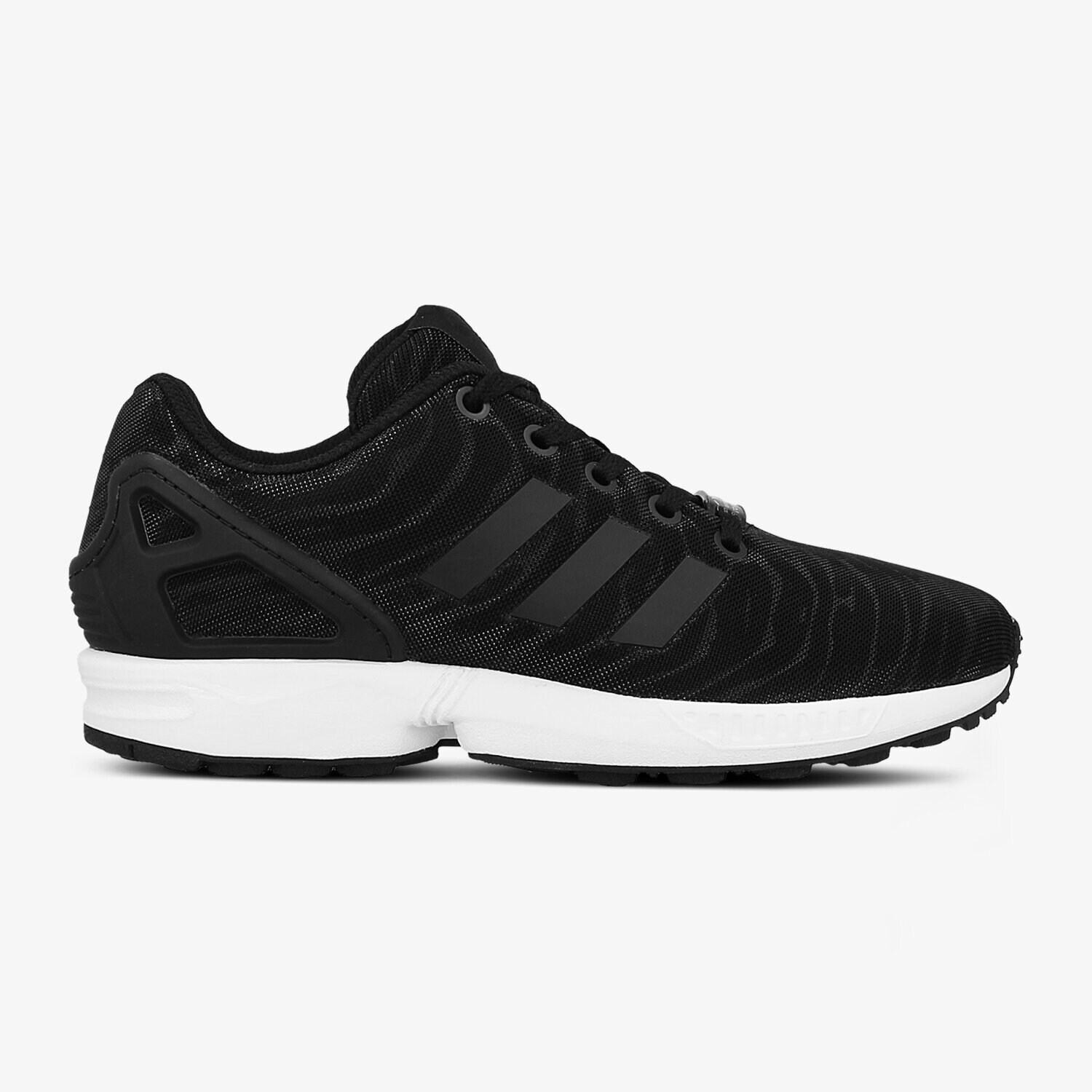 Buty sneakersy dla dzieci ADIDAS ZX FLUX GLITTER MESH J BB0317 CZARNY