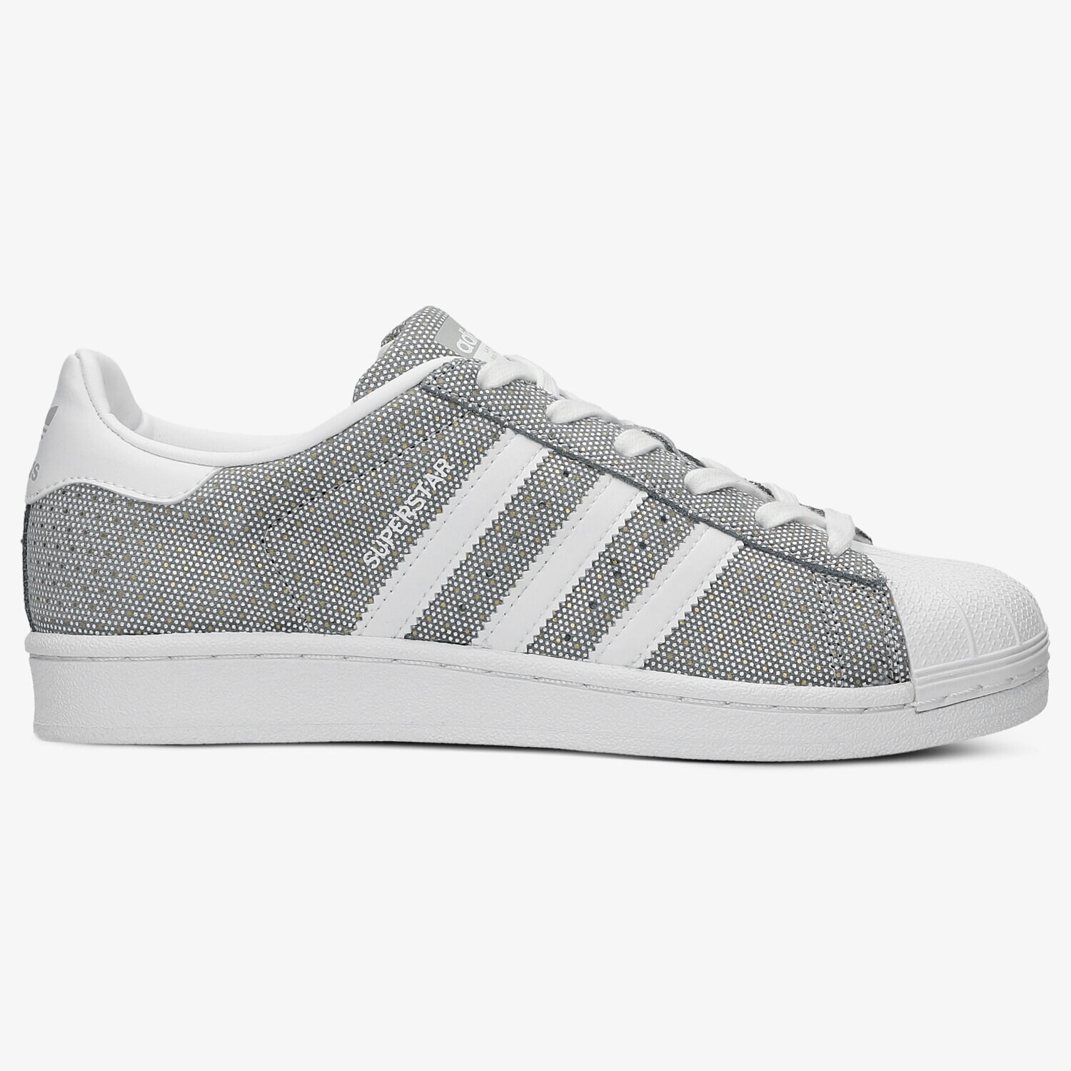 Buty sneakersy damskie ADIDAS SUPERSTAR W BB2136 SZARY