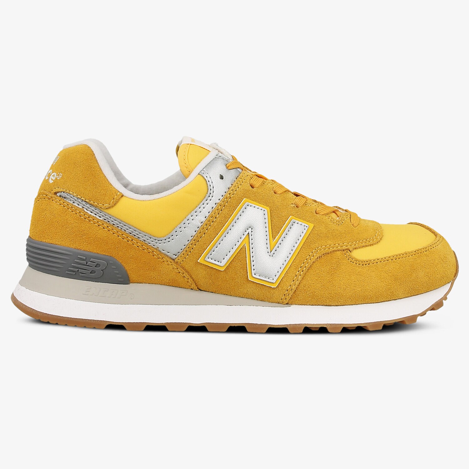 Buty sneakersy męskie NEW BALANCE ML574HRK ML574HRK ŻÓŁTY