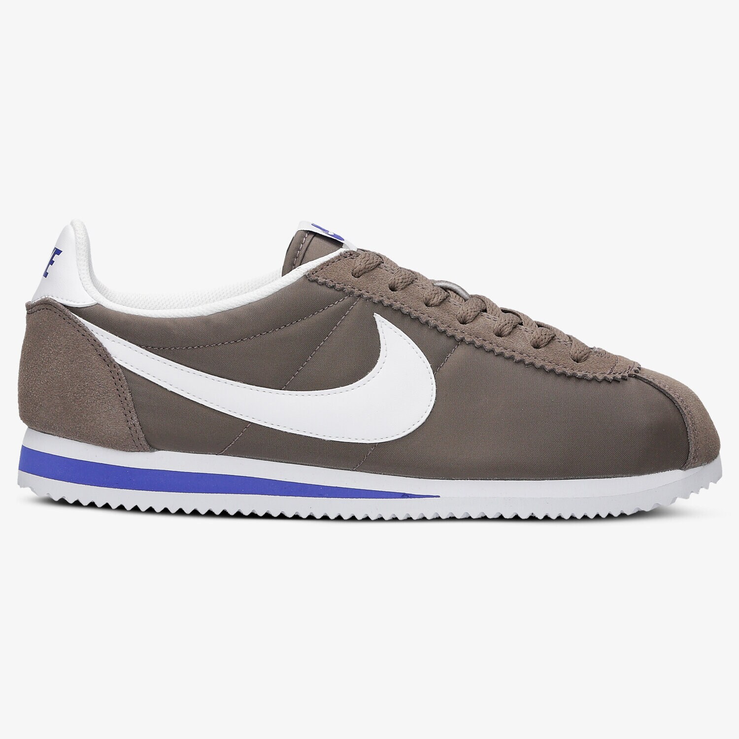 Buty sneakersy męskie NIKE CLASSIC CORTEZ NYLON 807472200 BRĄZOWY