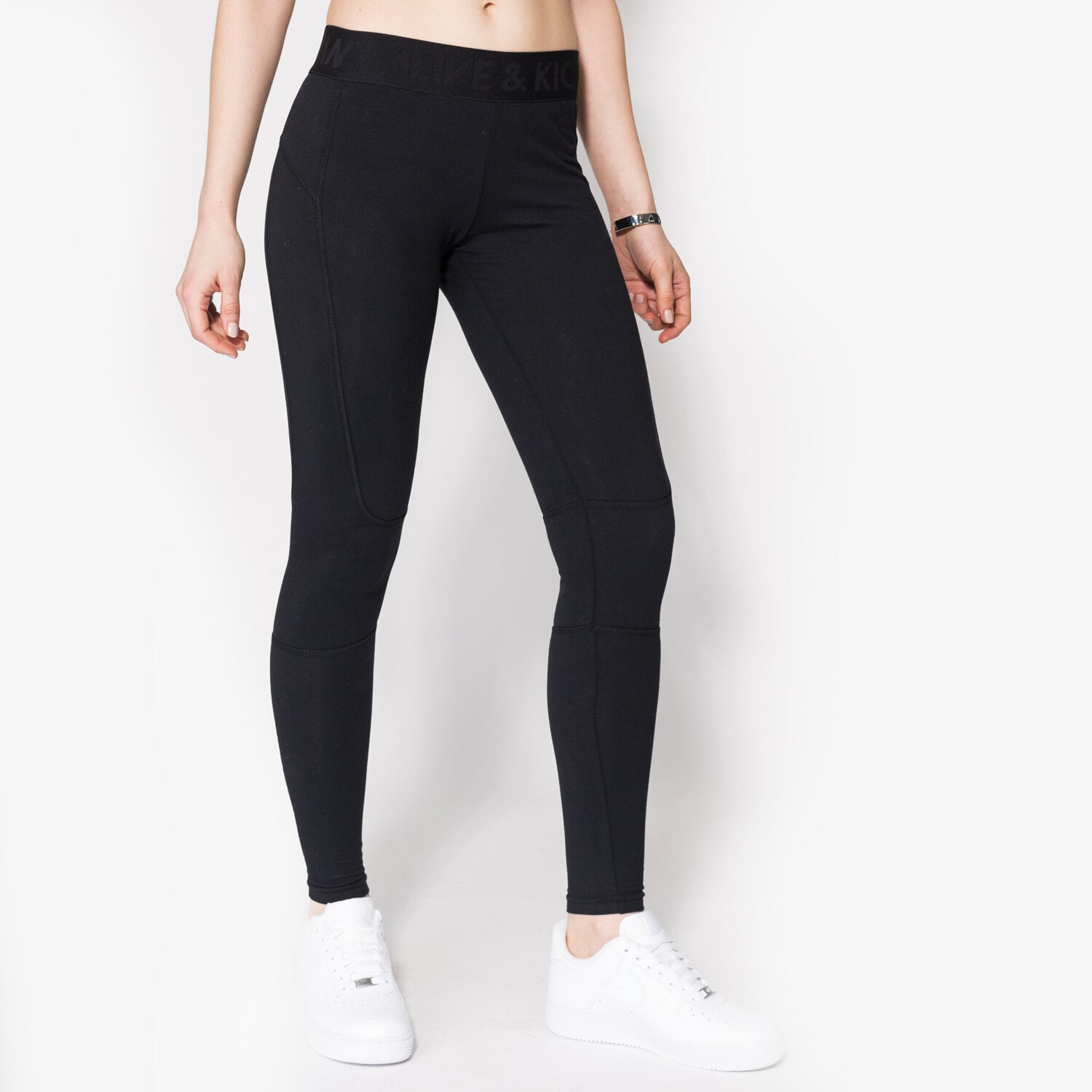 Spodnie sportowe damskie CONFRONT LEGGINGS UPPERCUT CF17SPD21001 CZARNY
