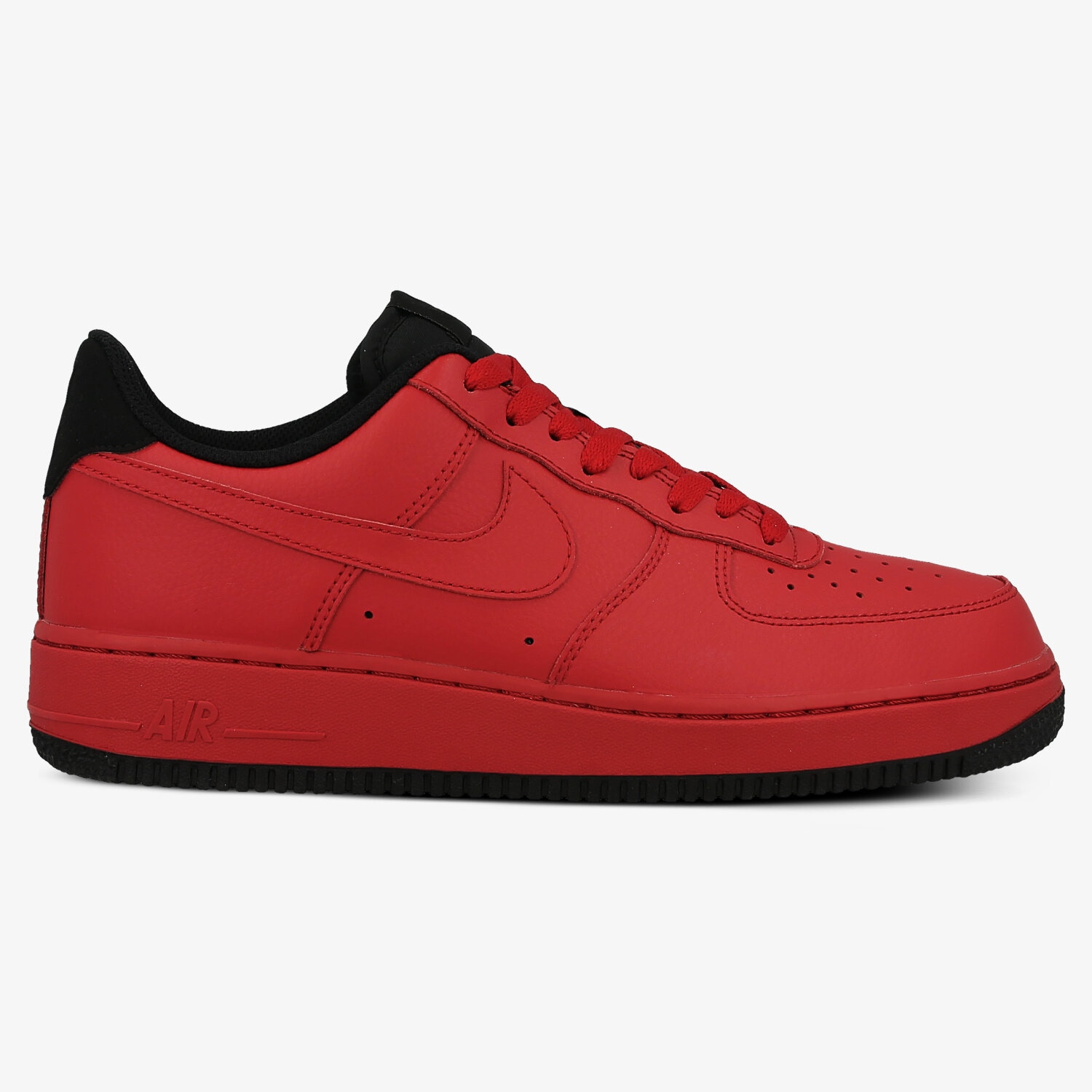 Buty sneakersy męskie NIKE AIR FORCE 1 '07 315122613 CZERWONY