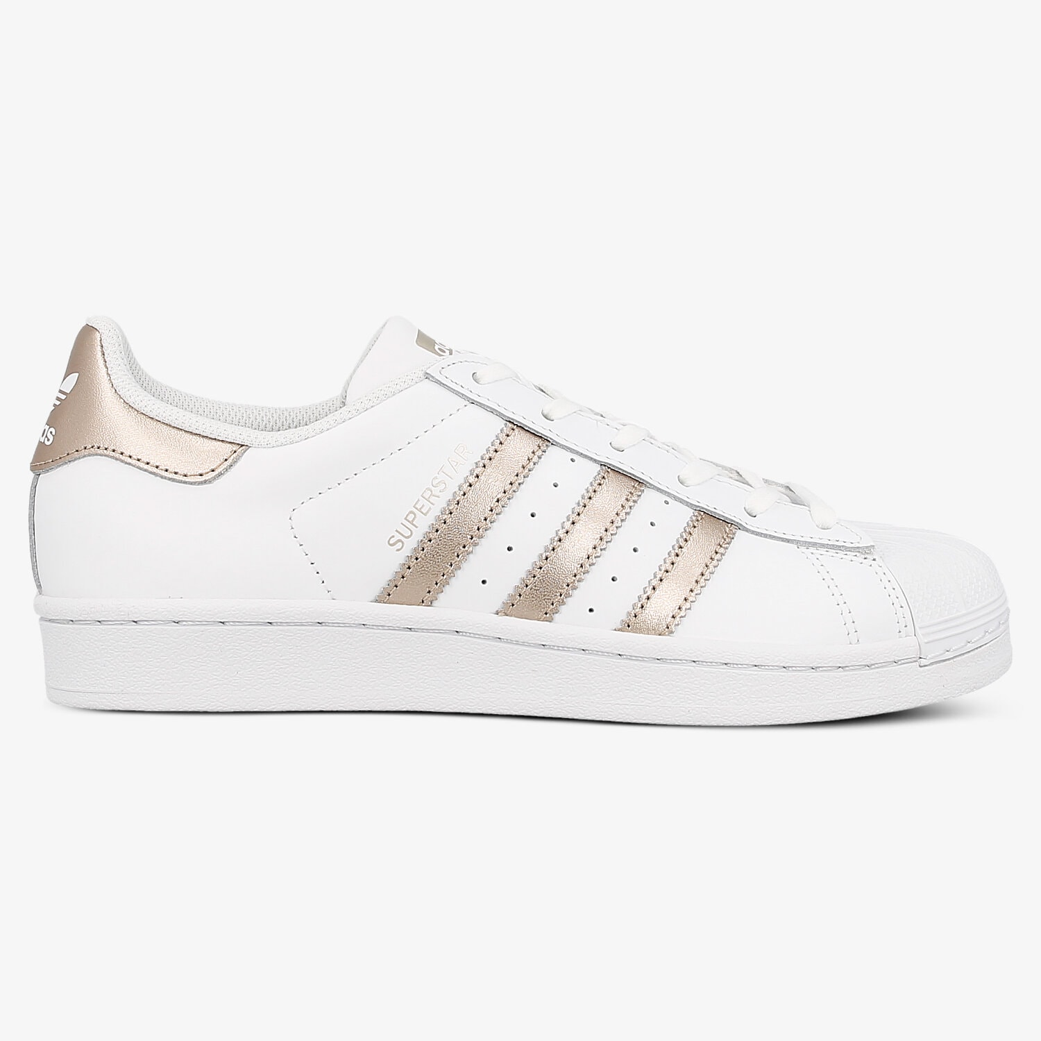 Buty sneakersy damskie ADIDAS SUPERSTAR W BA8169 BIAŁY