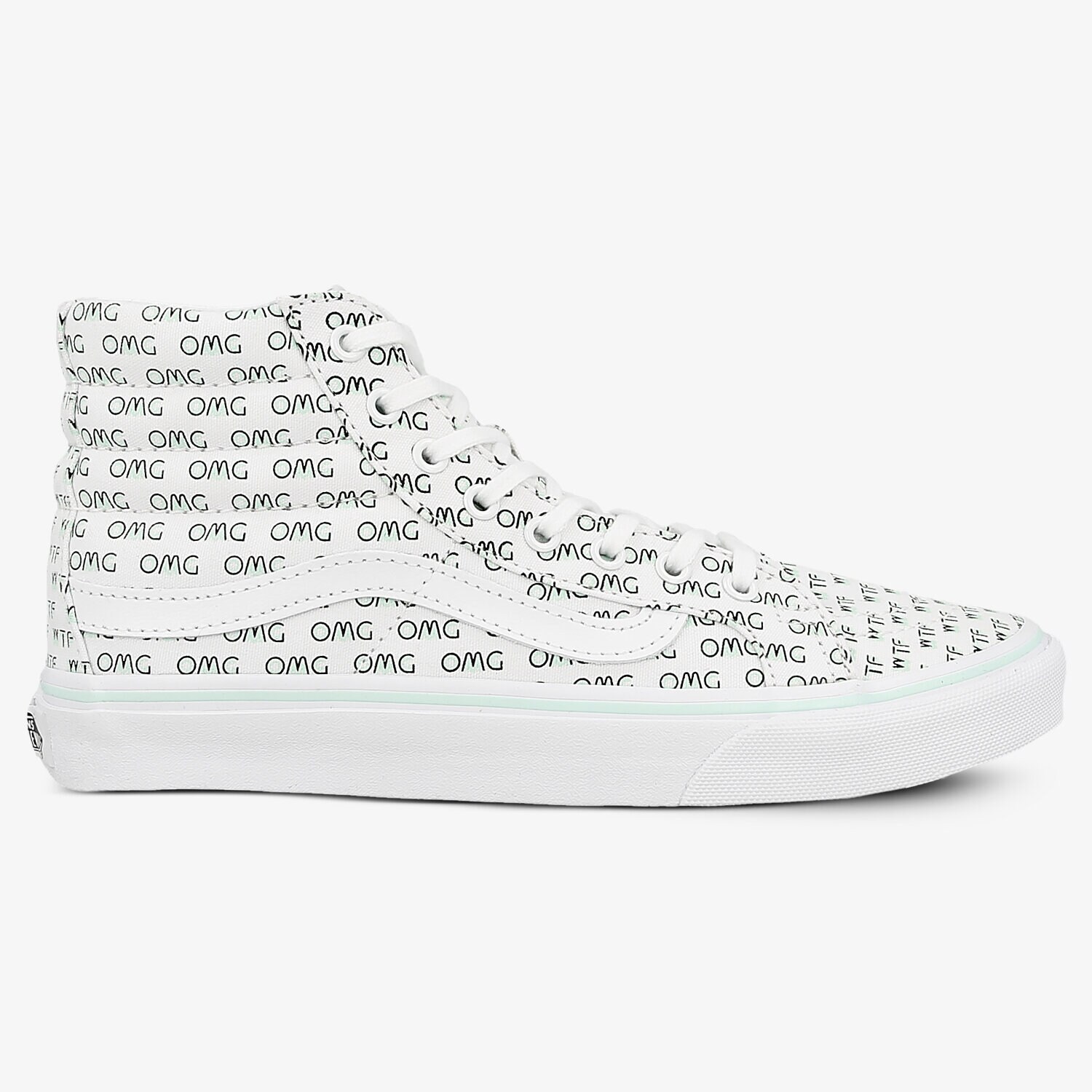 Damskie trampki, tenisówki VANS SK8-HI SLIM VA32R2MUR BIAŁY