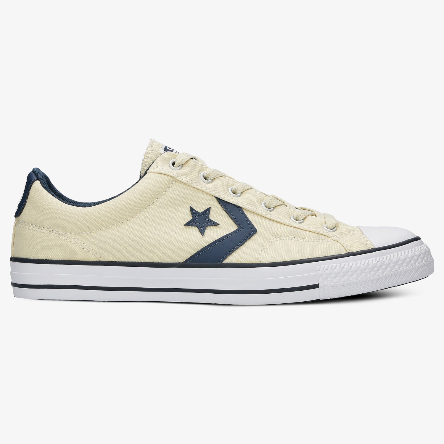 Buty sneakersy męskie CONVERSE STAR PLAYER 156620C BEŻOWY