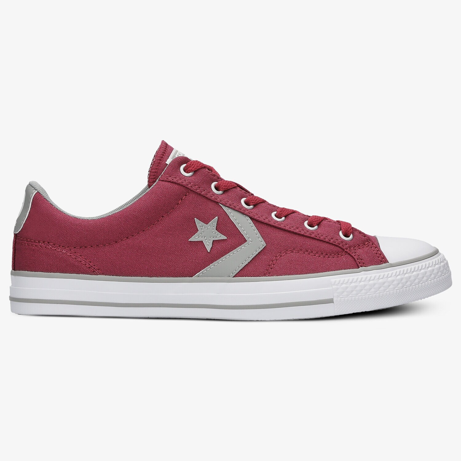 Buty sneakersy męskie CONVERSE STAR PLAYER 156622C BORDOWY