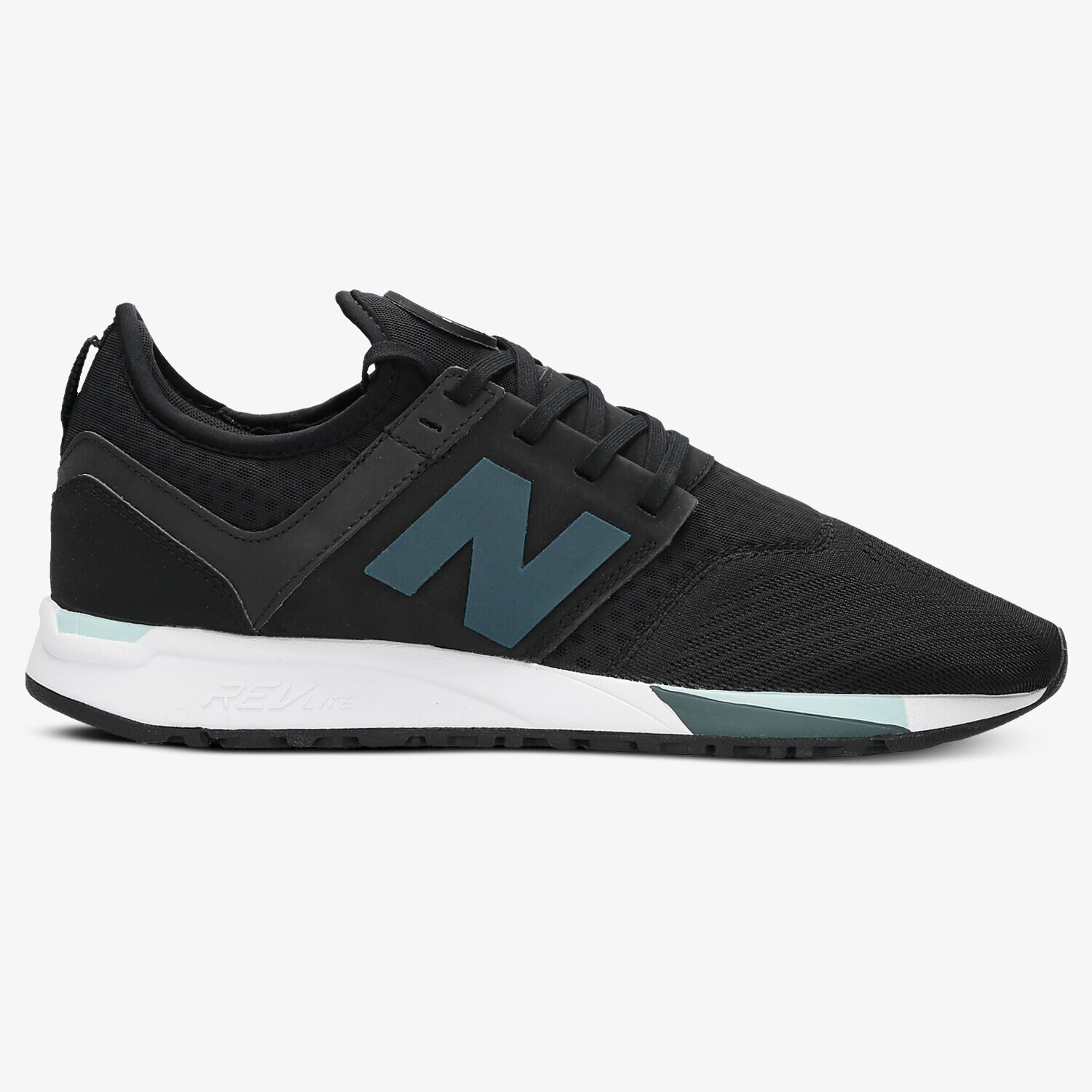 Buty sneakersy męskie NEW BALANCE MRL247BI MRL247BI CZARNY