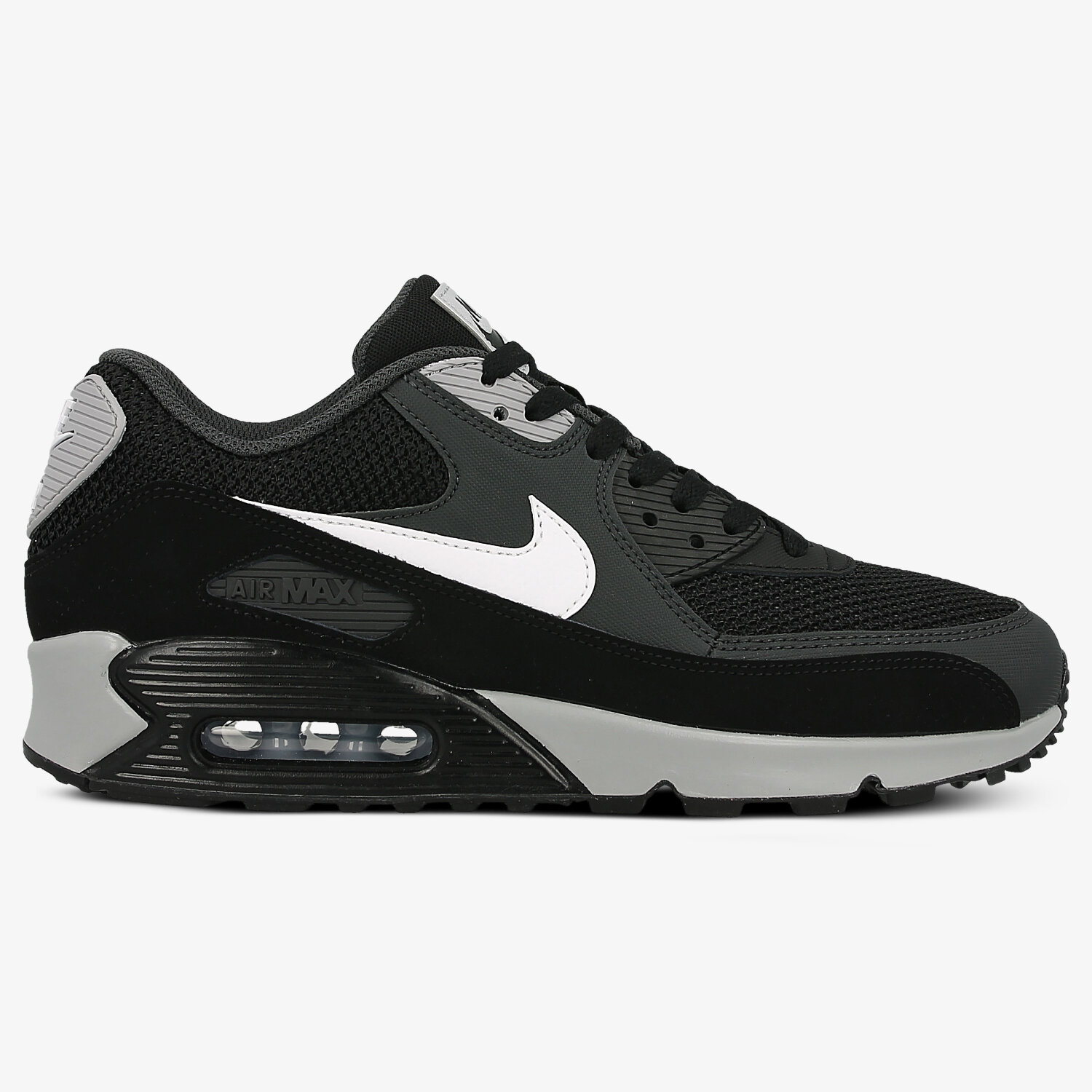 Buty sneakersy męskie NIKE AIR MAX 90 ESSENTIAL 537384063 CZARNY