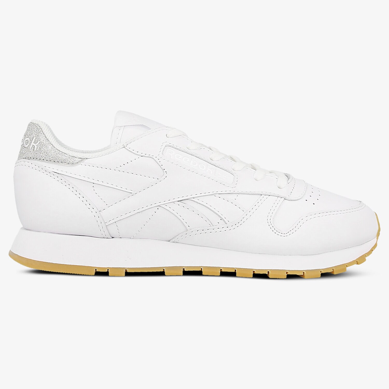 Buty sneakersy damskie REEBOK CL LTHR MET DIAMOND BD4423 BIAŁY