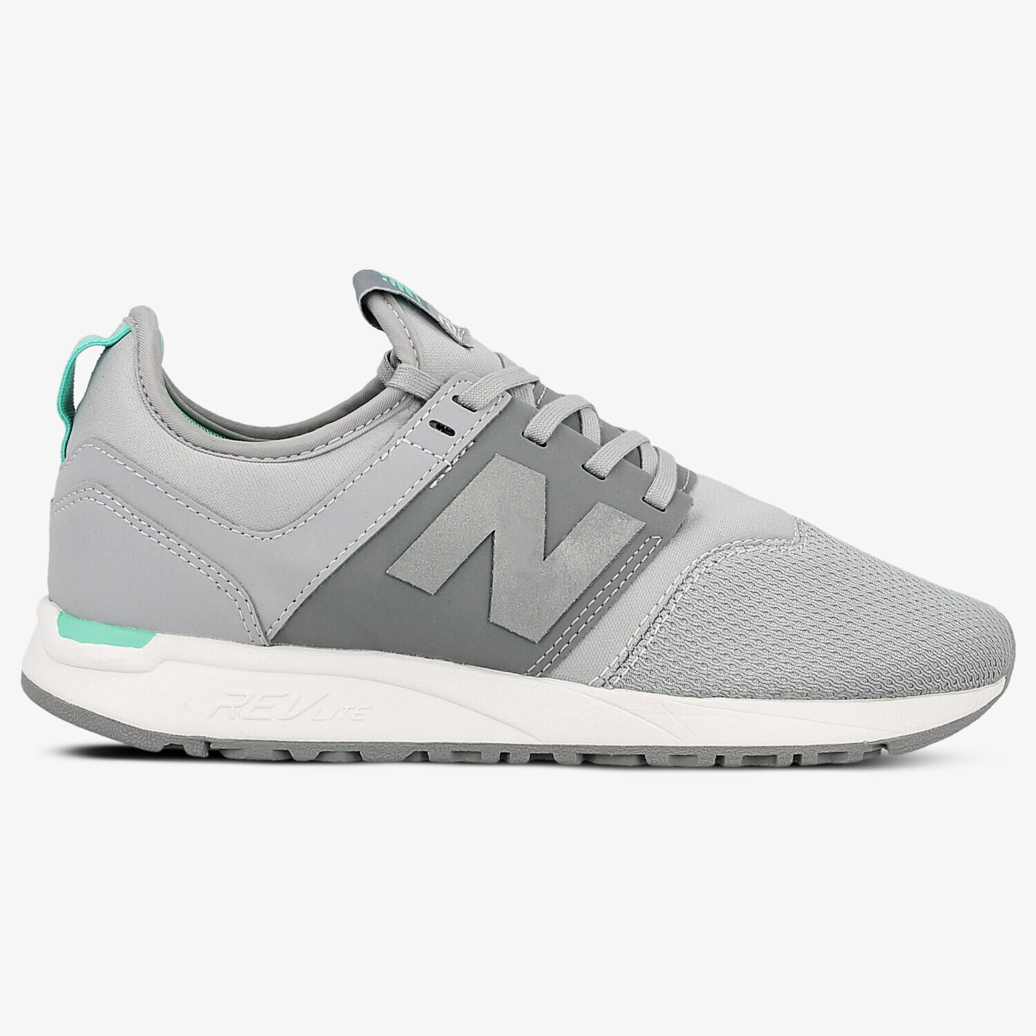 Buty sneakersy damskie NEW BALANCE WRL247FC WRL247FC SZARY