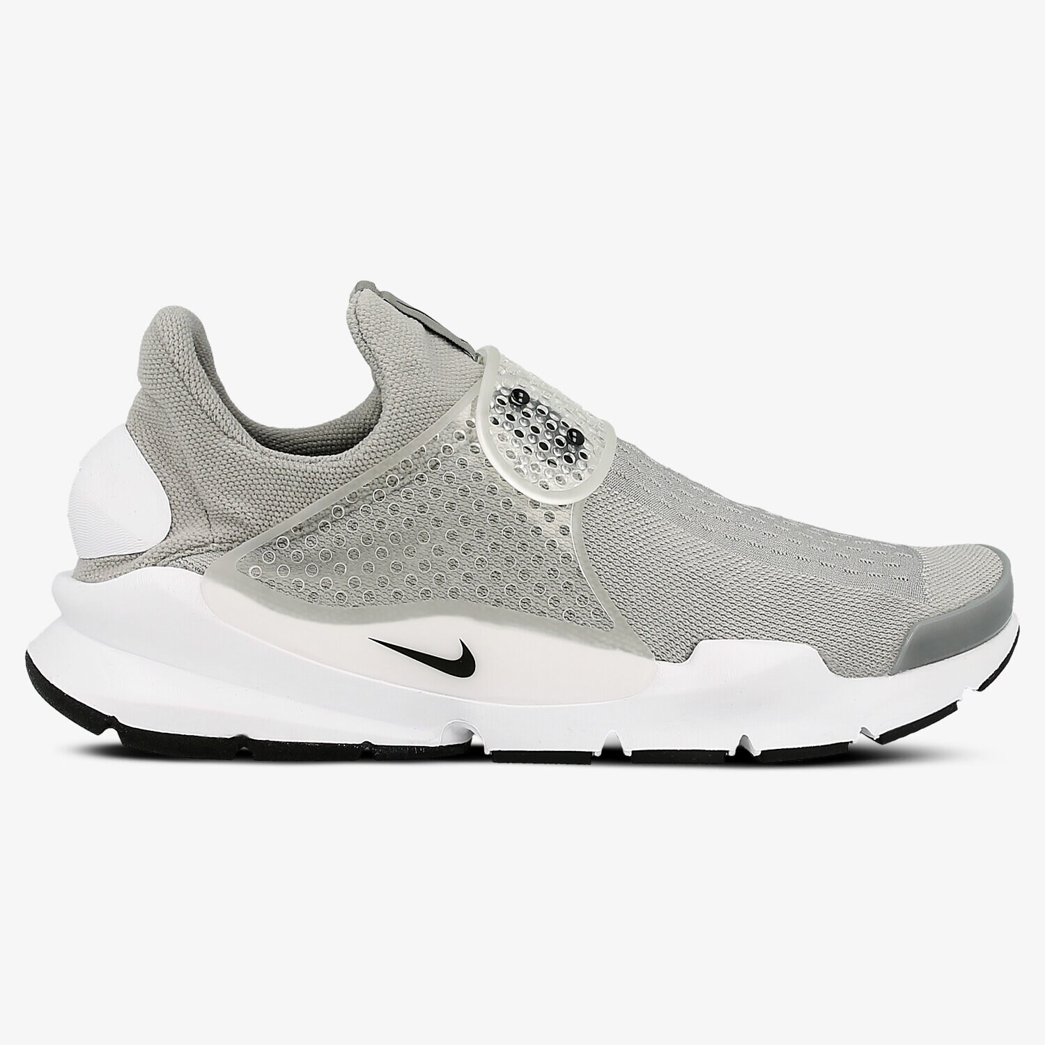 Buty sneakersy męskie NIKE SOCK DART 819686002 SZARY
