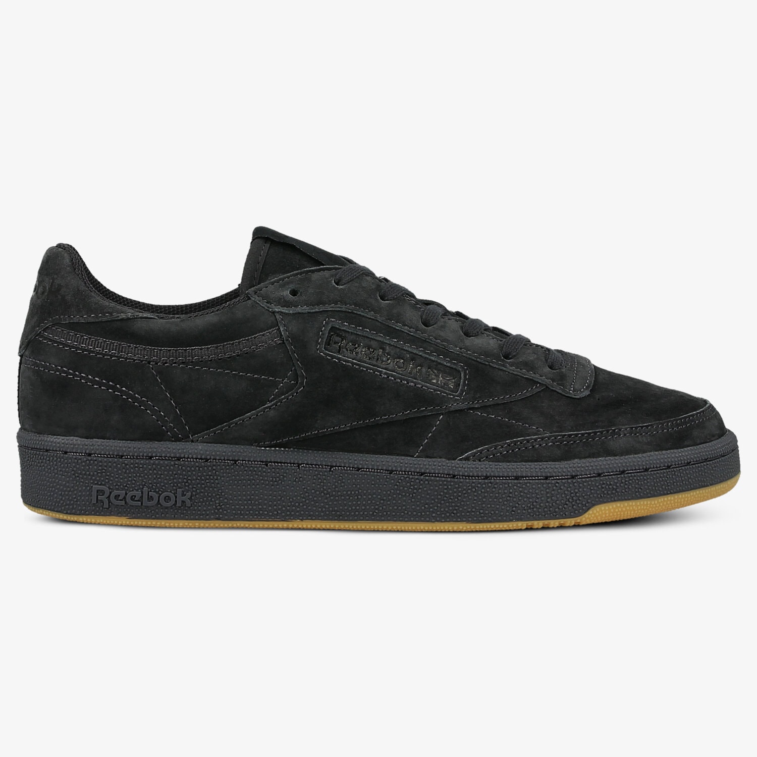 Buty sneakersy męskie REEBOK CLUB C 85 TG BD1885M CZARNY