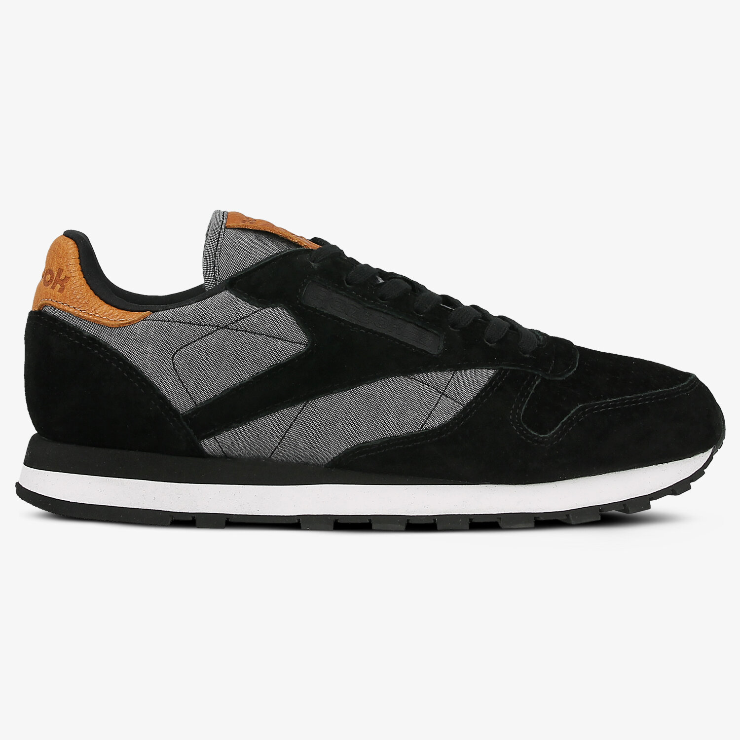 Buty sneakersy męskie REEBOK CL LEATHER CH BD1664 CZARNY