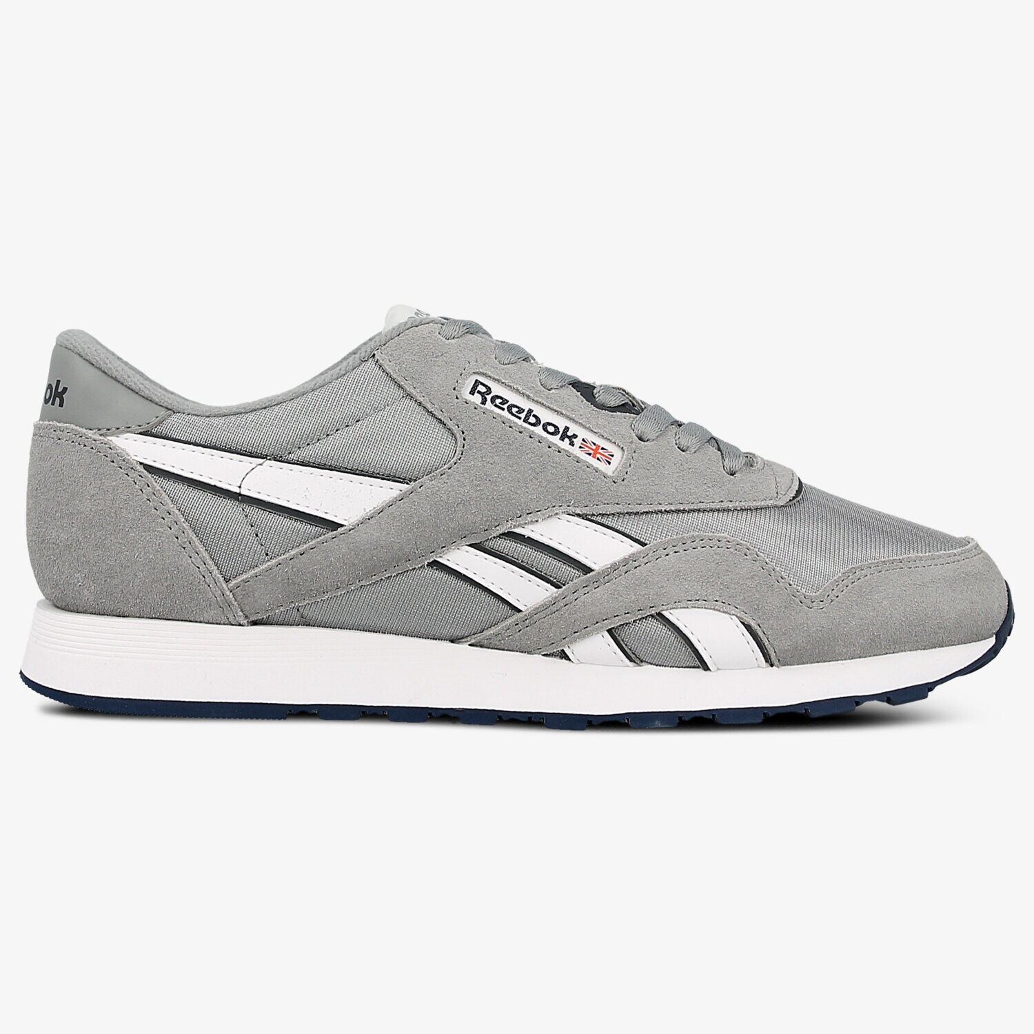Buty sneakersy męskie REEBOK CL NYLON 36088 SZARY
