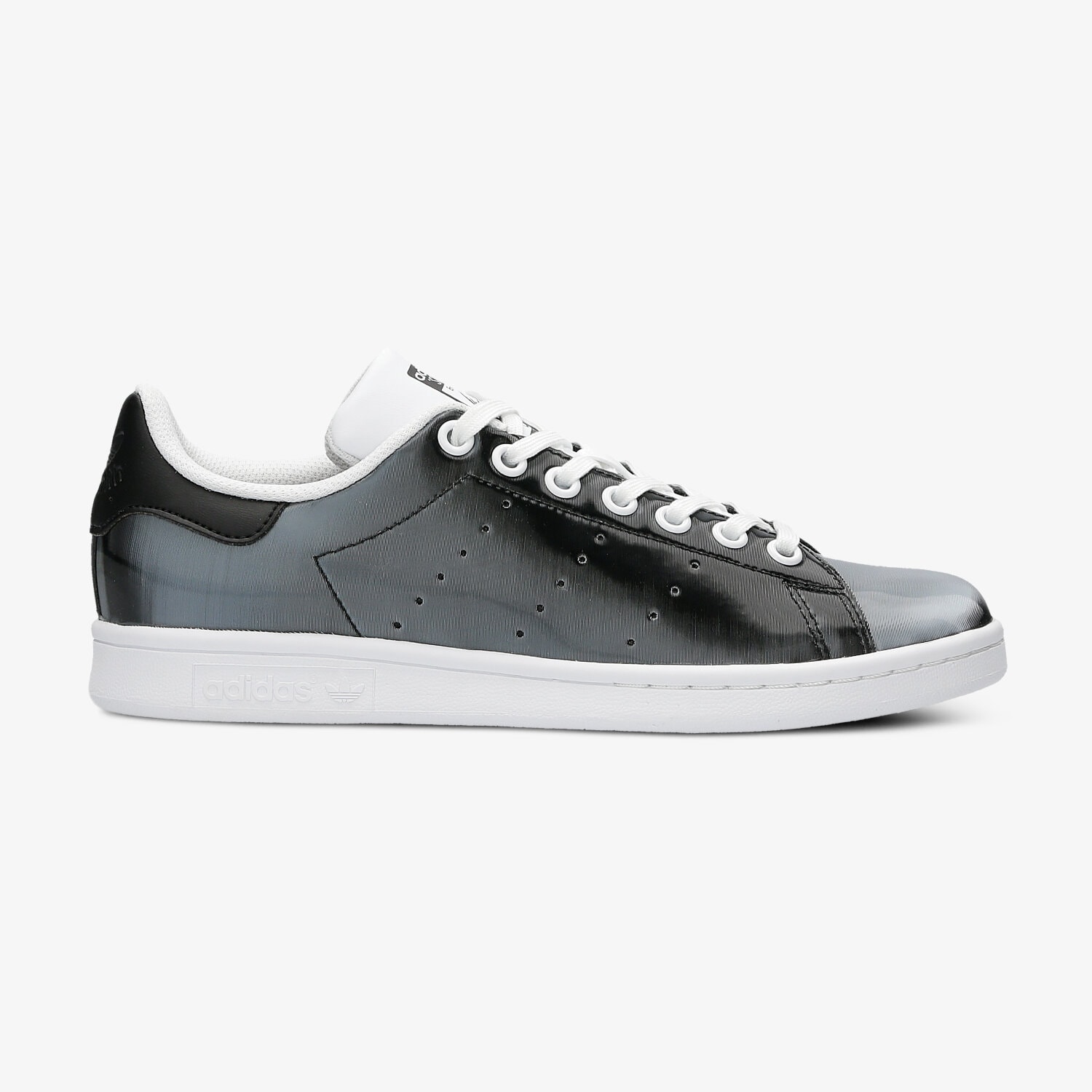 Buty sneakersy dla dzieci ADIDAS STAN SMITH LENTIC J BB0291 SZARY