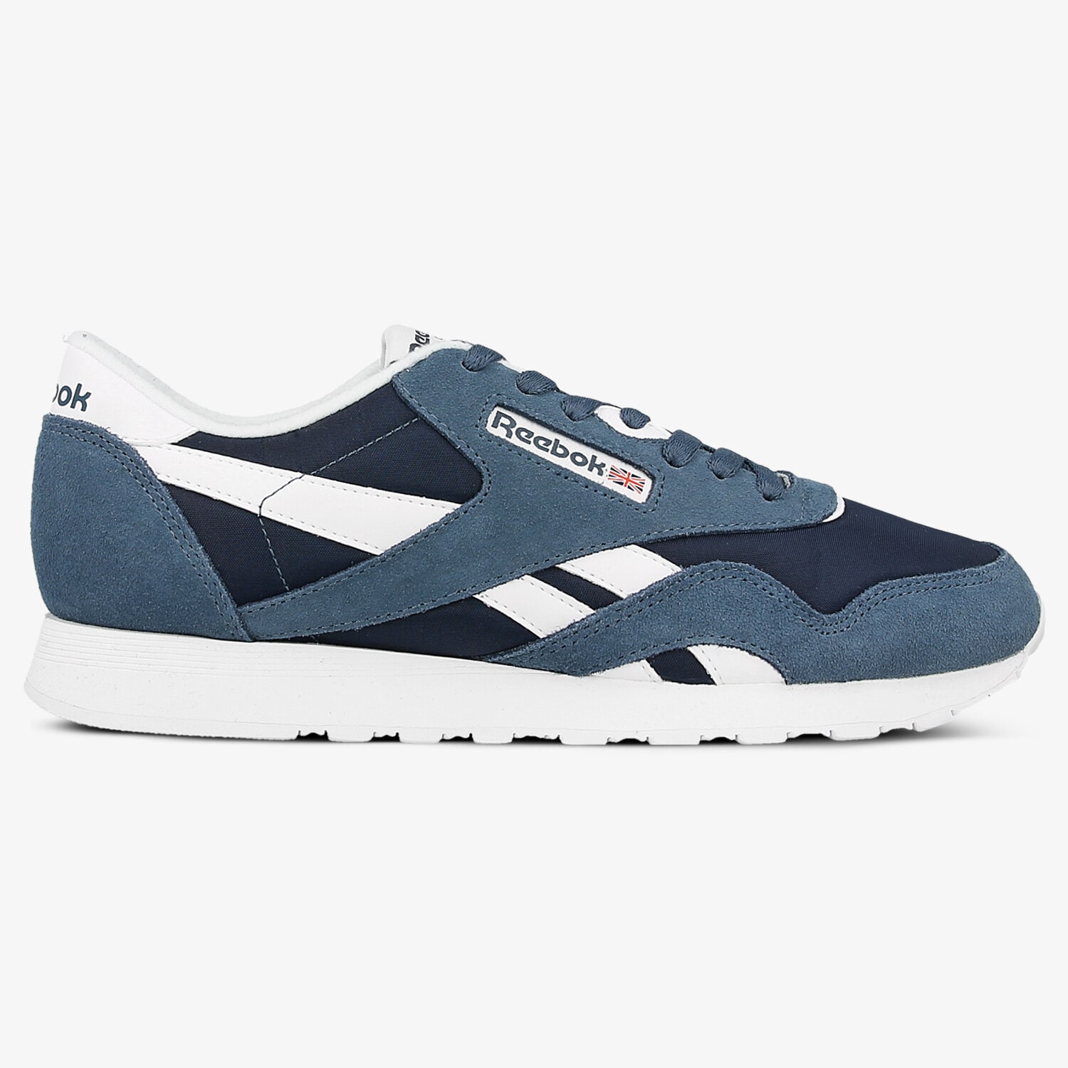 Buty sneakersy męskie REEBOK CL NYLON BD4902 NIEBIESKI