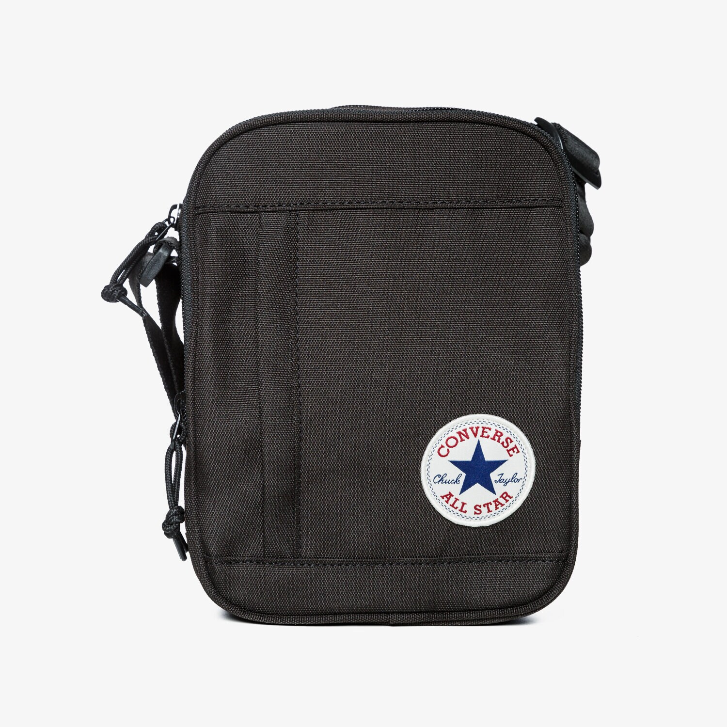Torba sportowa damska na ramię CONVERSE TOREBKA POLY CROSS BODY 10003338A01 CZARNY