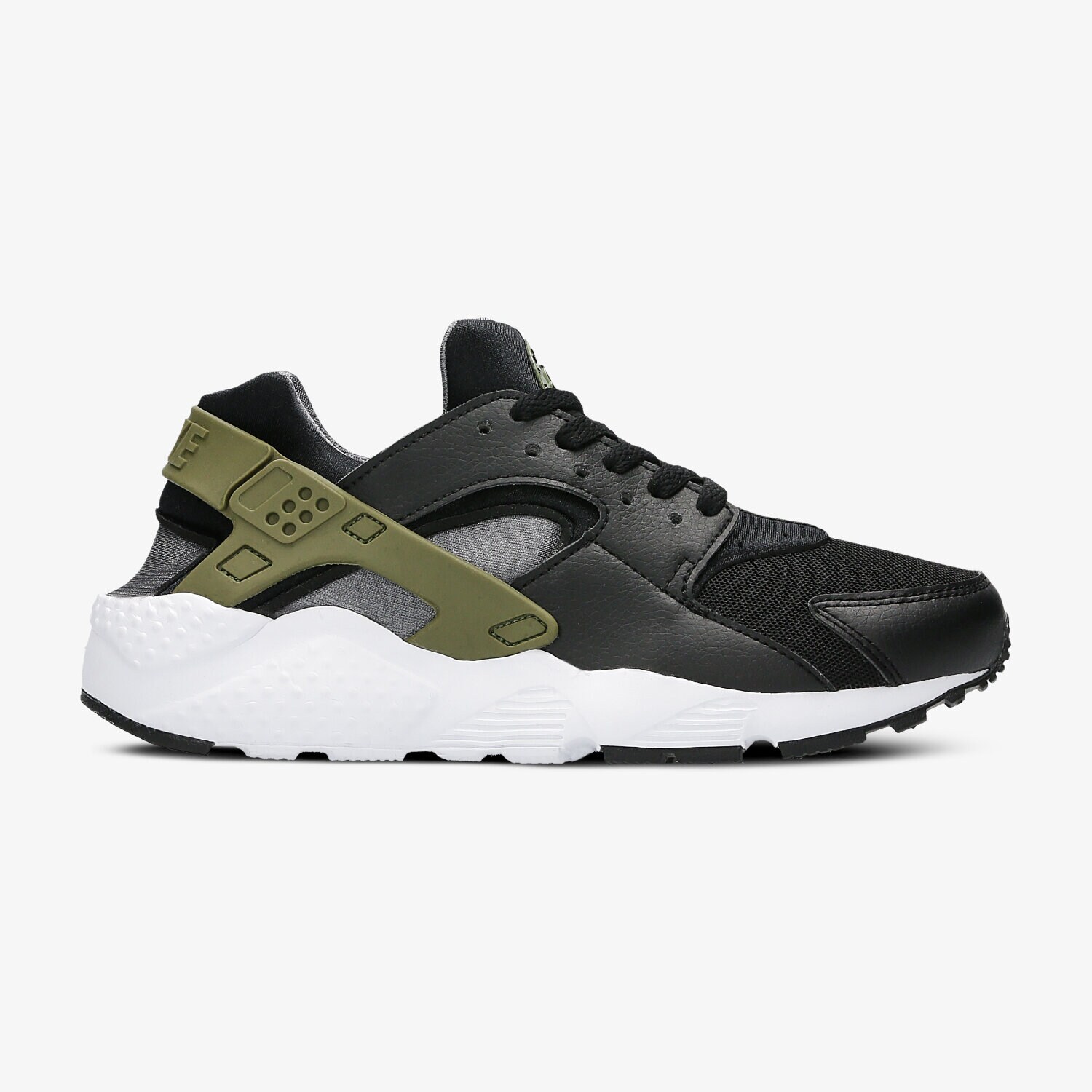 NIKE HUARACHE RUN (GS) 654275023 CZARNY