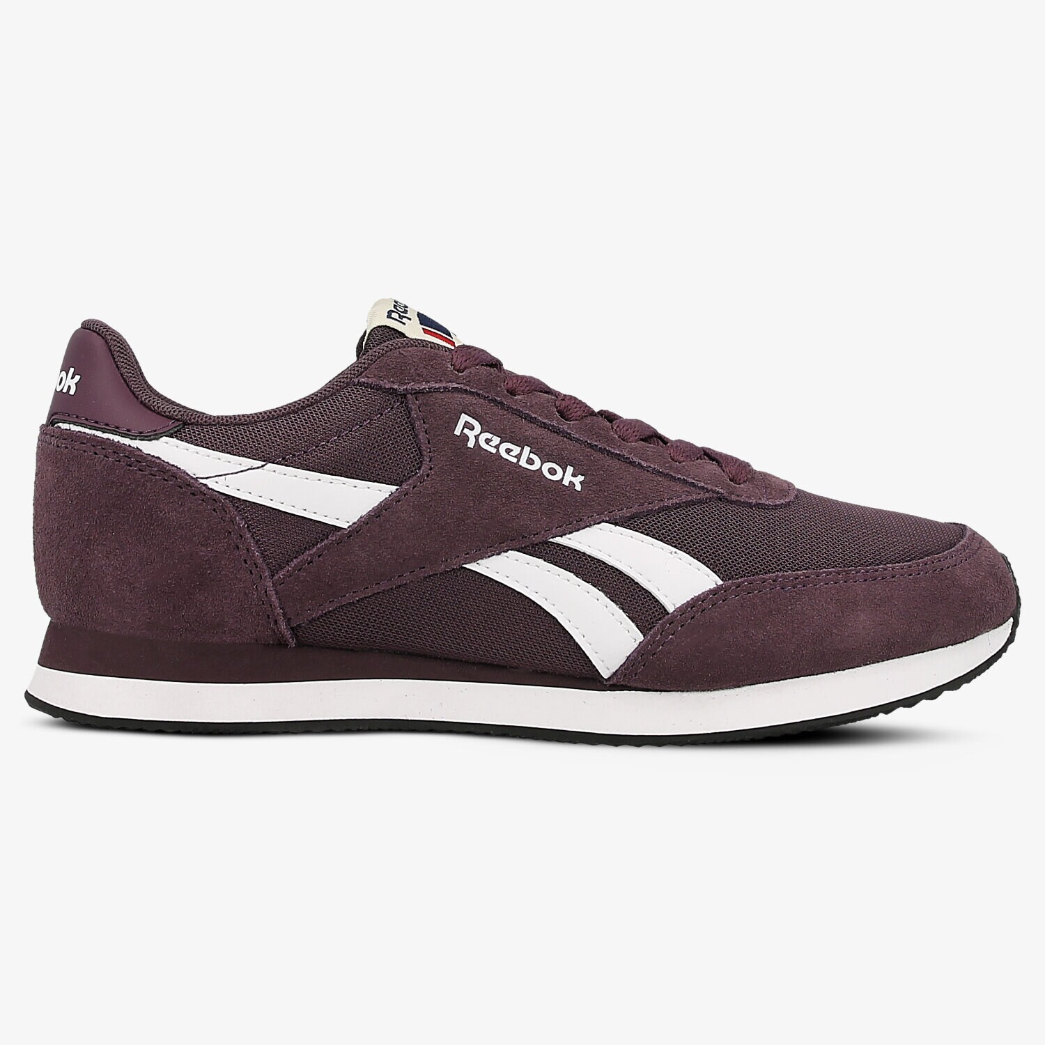 Buty sneakersy damskie REEBOK ROYAL CL JOG 2HS BD3220 FIOLETOWY