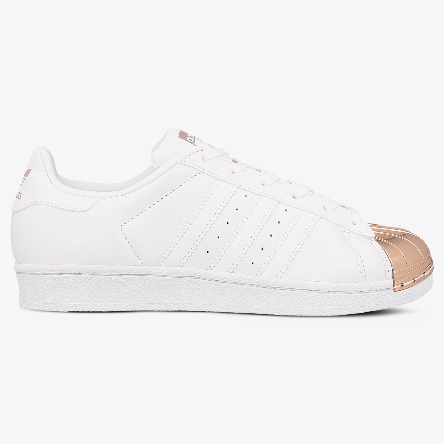 Buty sneakersy damskie ADIDAS SUPERSTAR METAL TOE W BY2882 BIAŁY