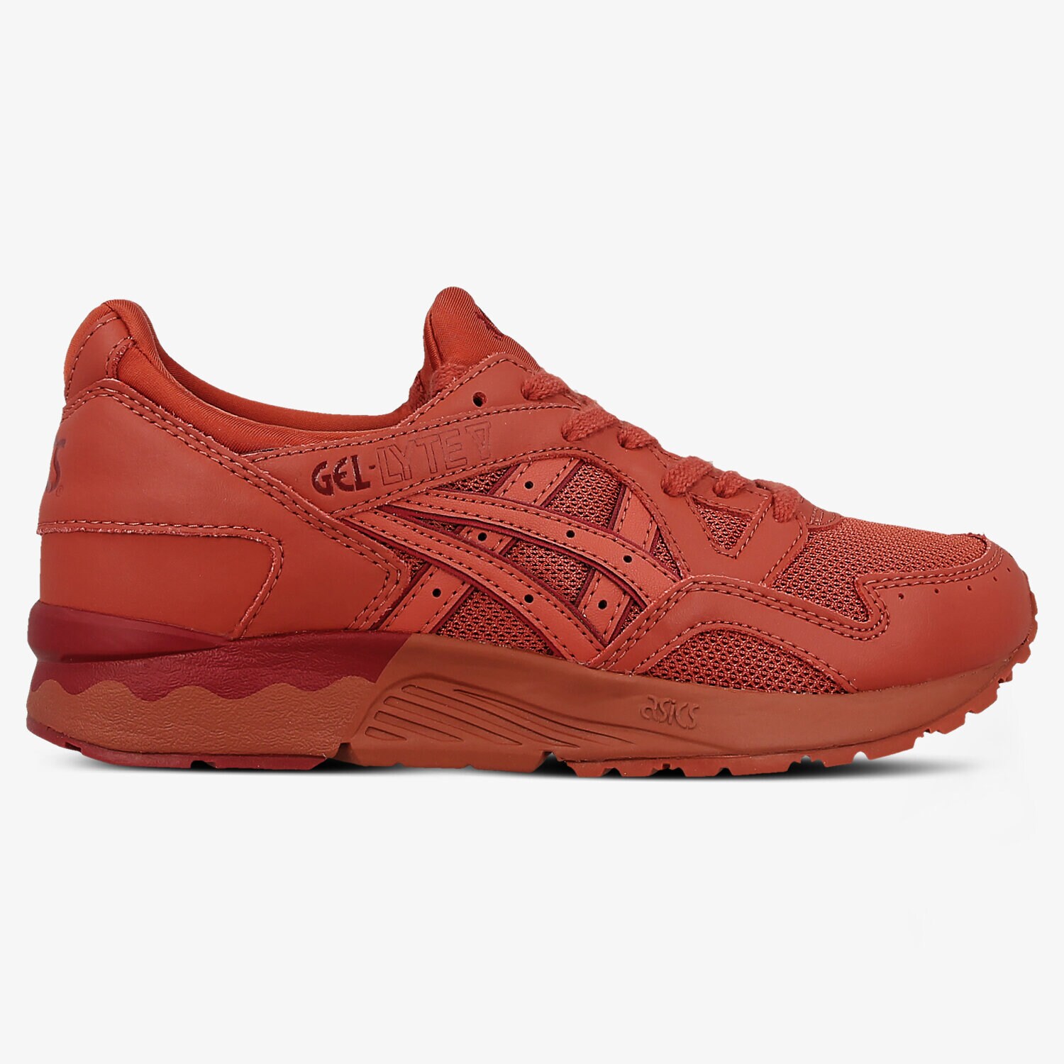 Buty sneakersy damskie ASICS GEL-LYTE V H7N2L2727W BORDOWY