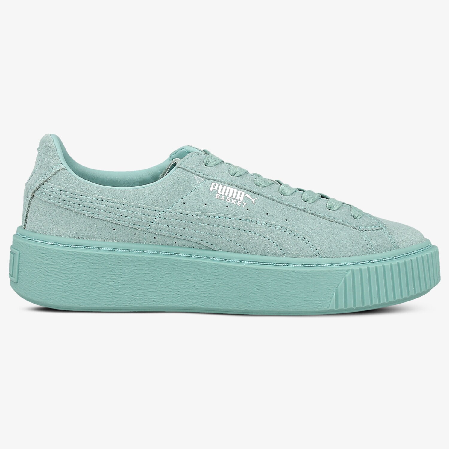 Buty sneakersy damskie PUMA PLATFORM RESET 36331303 NIEBIESKI