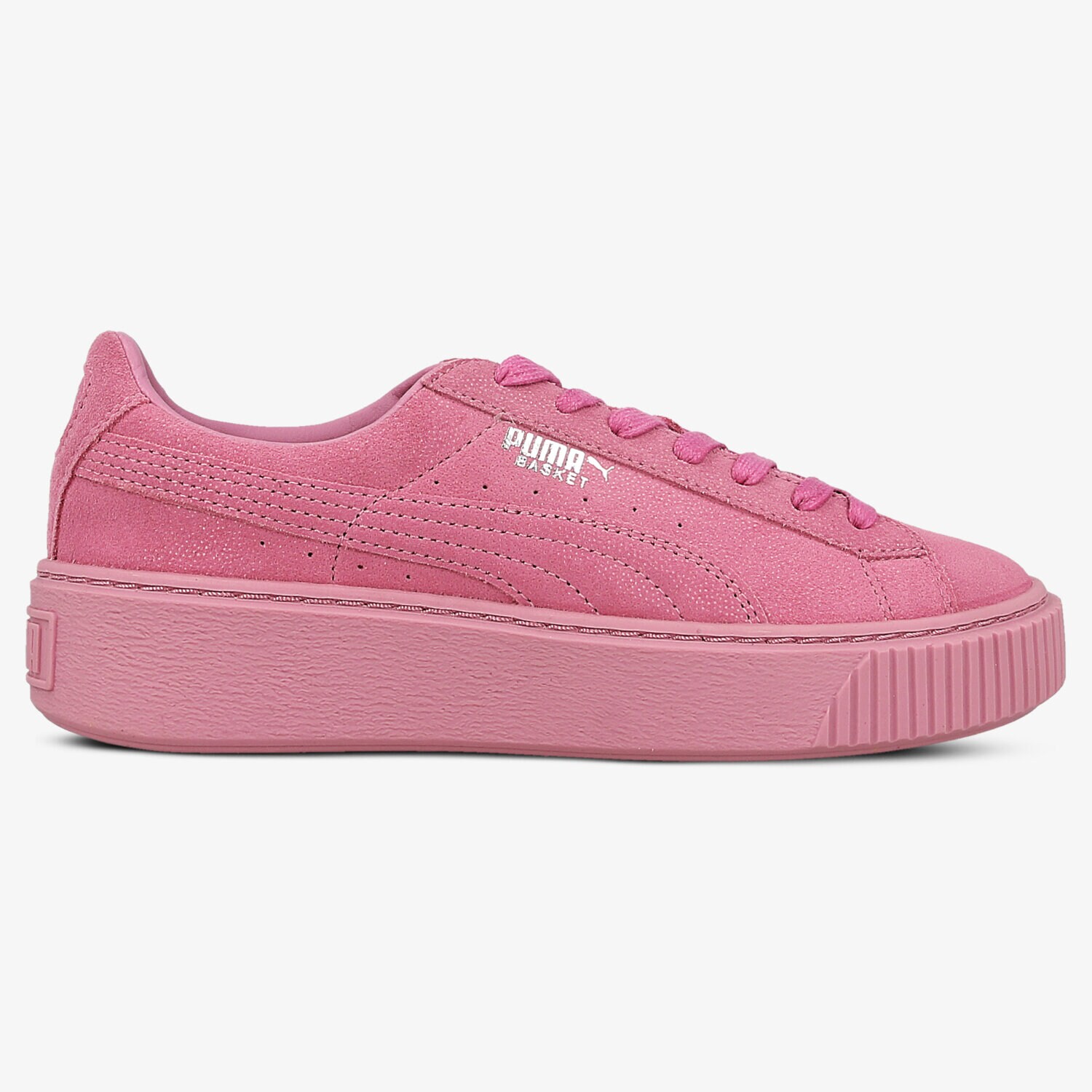 Buty sneakersy damskie PUMA PLATFORM RESET 36331302 RÓŻOWY