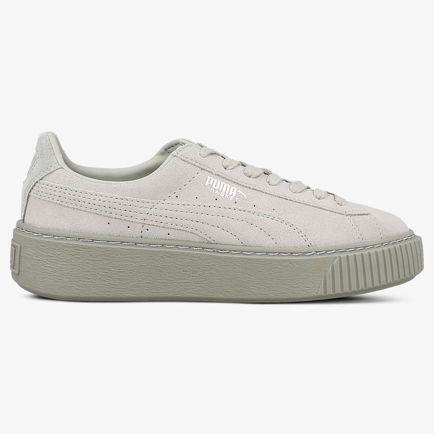 Buty sneakersy damskie PUMA PLATFORM RESET WN'S 36331301 SZARY
