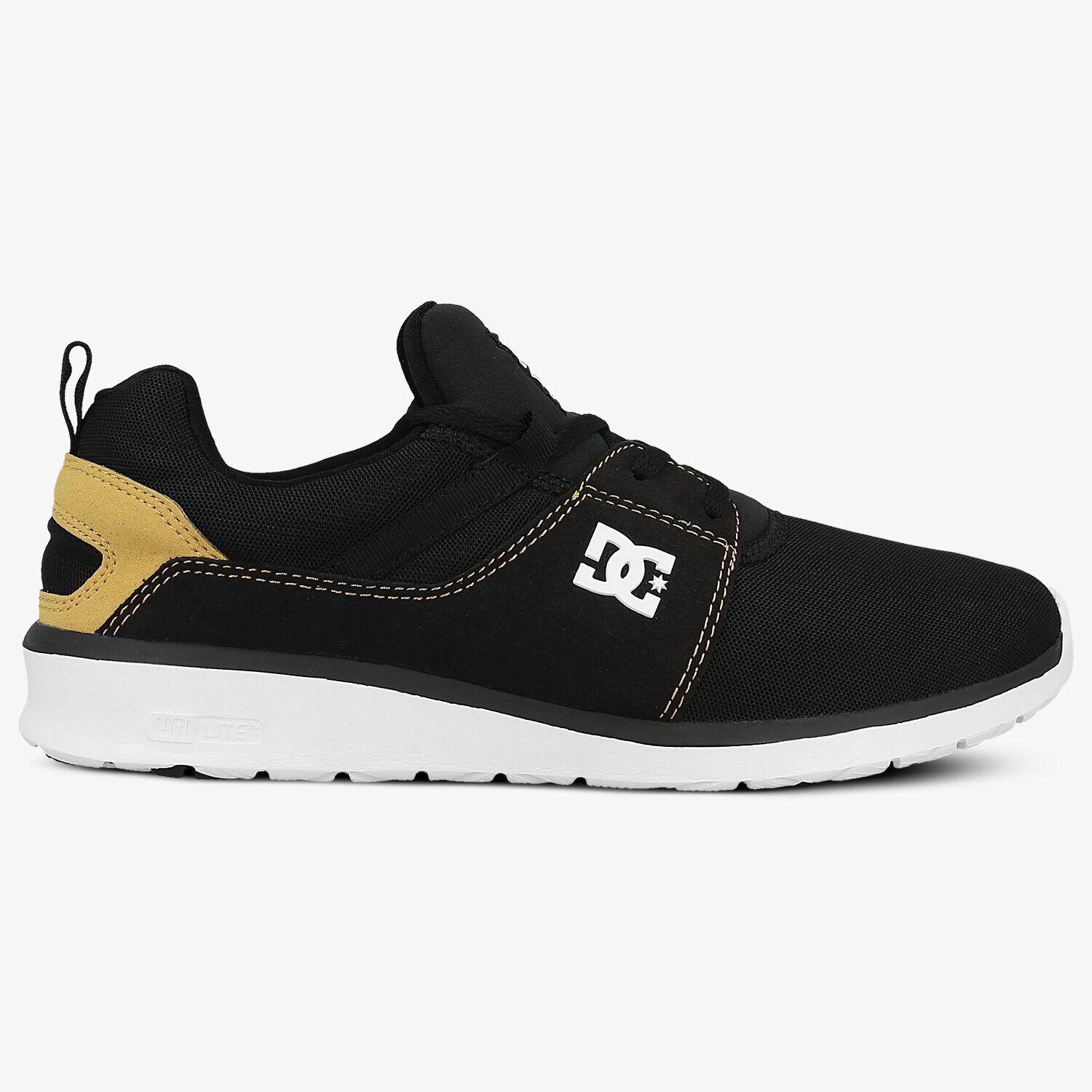Buty sneakersy męskie DC HEATHROW ADYS700071BT0 CZARNY