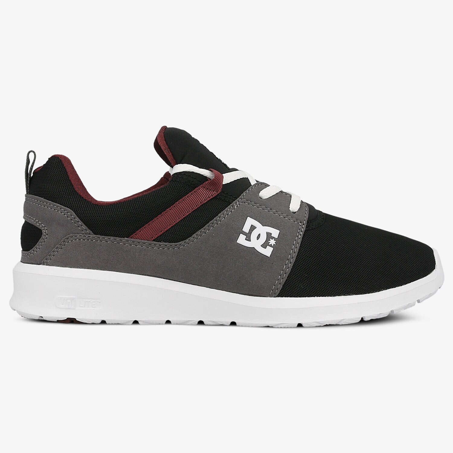 Buty sneakersy męskie DC HEATHROW ADYS700071AOB CZARNY