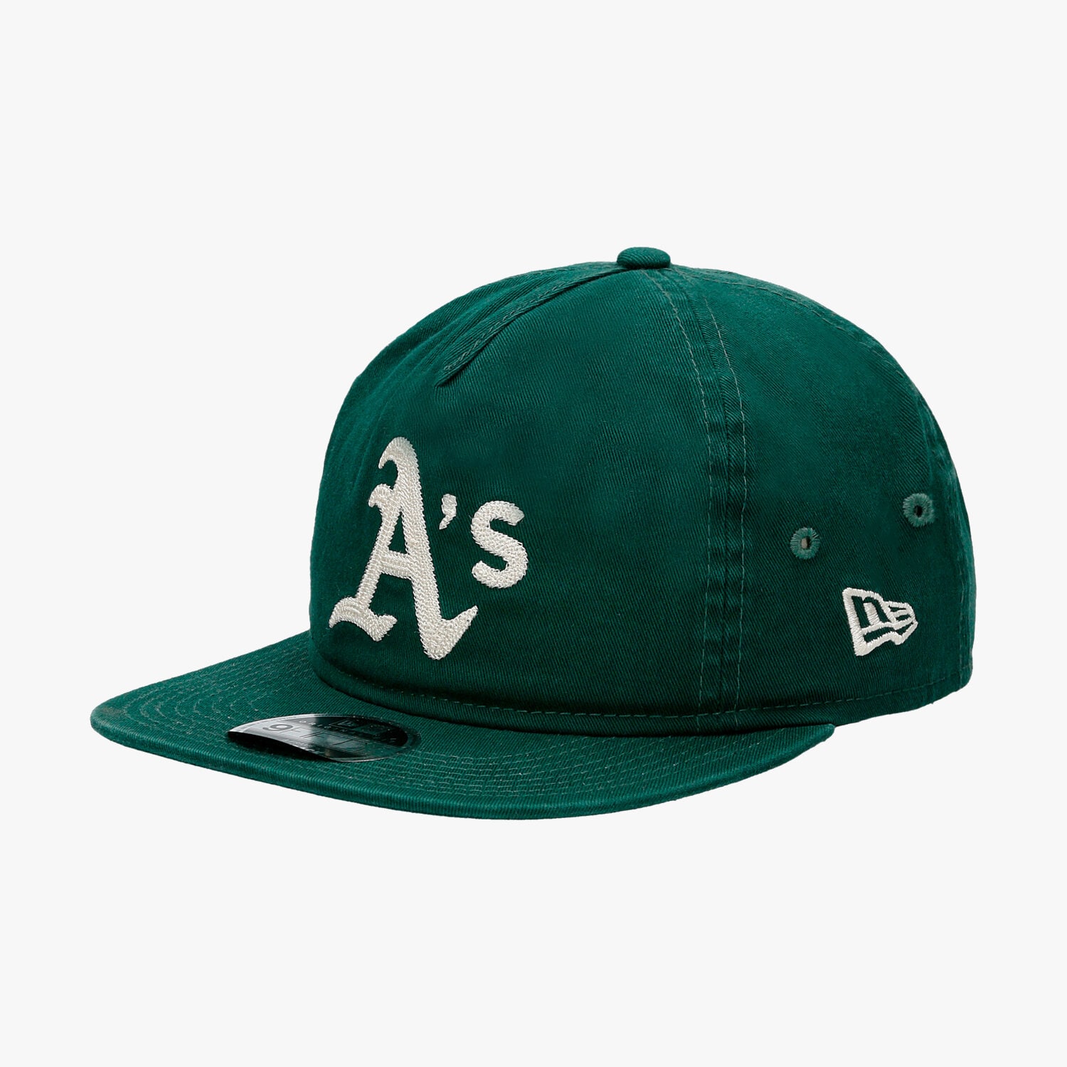 Czapka z daszkiem dla dzieci NEW ERA CZAPKA CHAIN STITCH SNAP OAK ATHLETICS DKG 80489025 ZIELONY