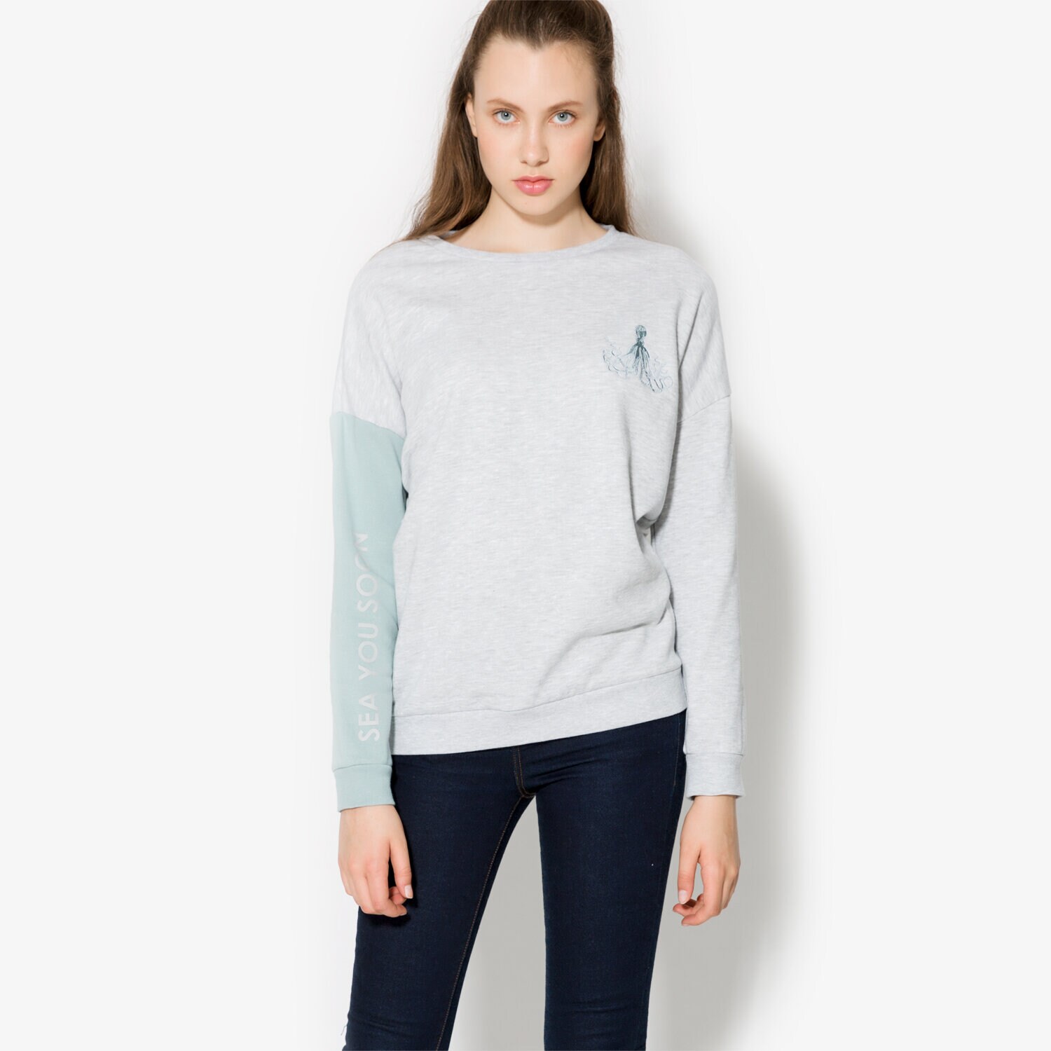 Bluza damska CONFRONT BLUZA CRES CF17BLD23001 MULTICOLOR