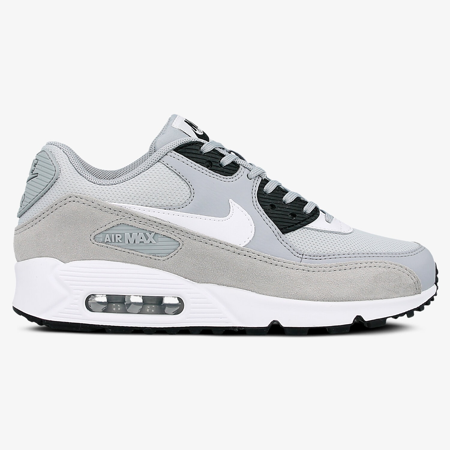 Buty sneakersy damskie NIKE WMNS AIR MAX 90 325213042 SZARY