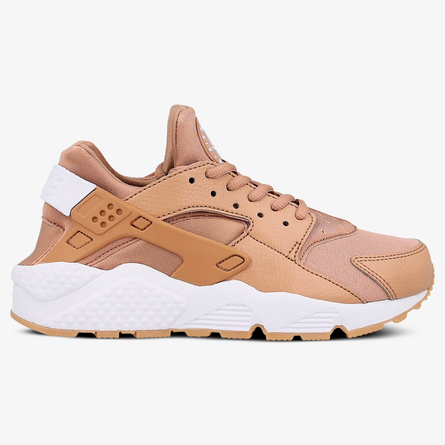Buty sneakersy damskie NIKE WMNS AIR HUARACHE RUN 634835-200 BEŻOWY