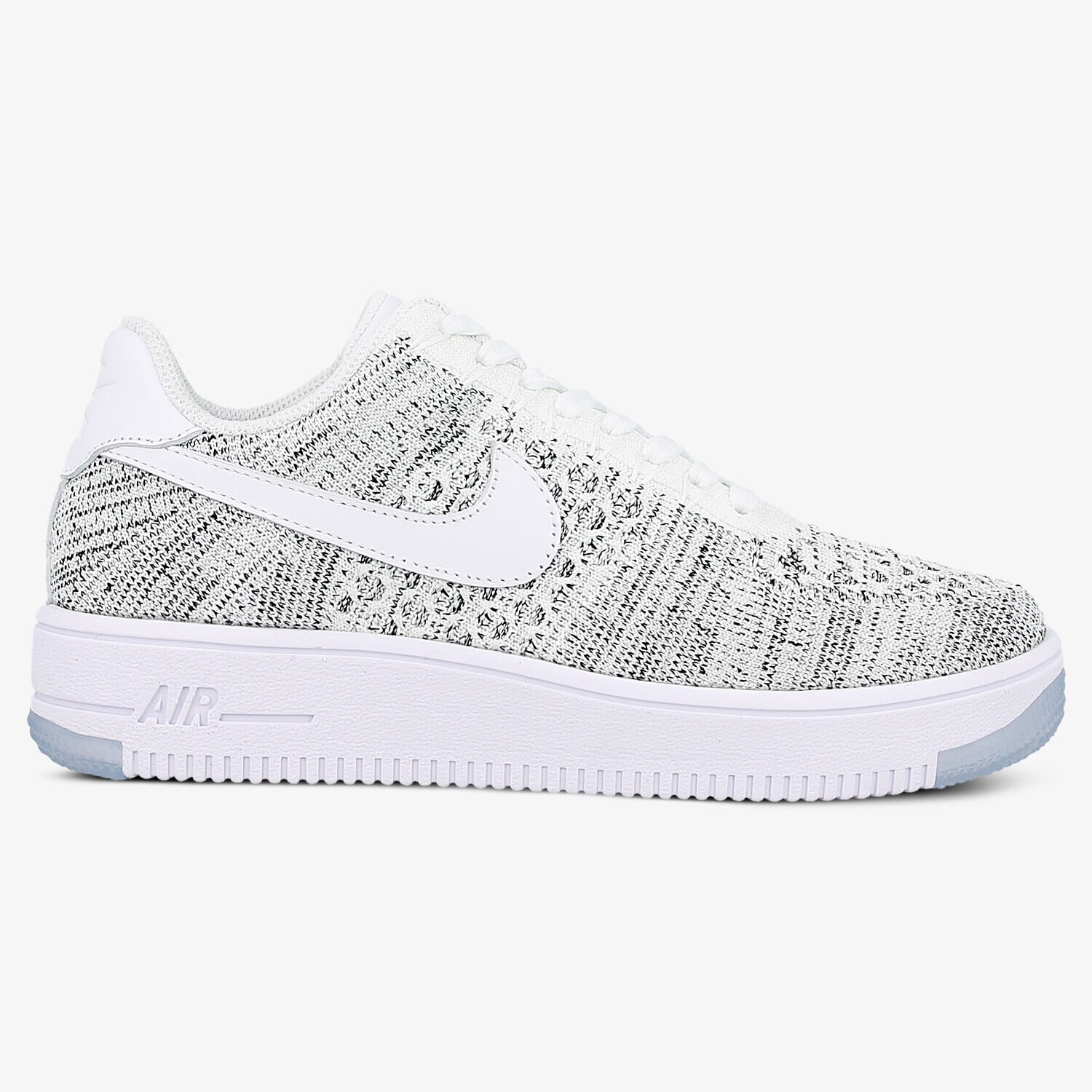 Buty sneakersy damskie NIKE W AF1 FLYKNIT LOW 820256103 SZARY